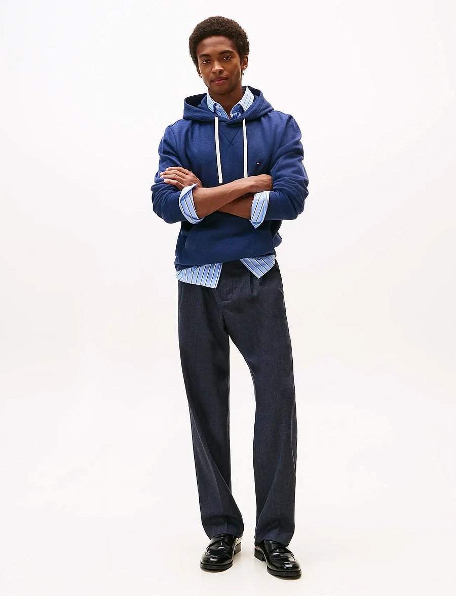Tommy Hilfiger - ESS SEASONAL FLEECE HOODY - kapuzenpullover - heathered blue - 2