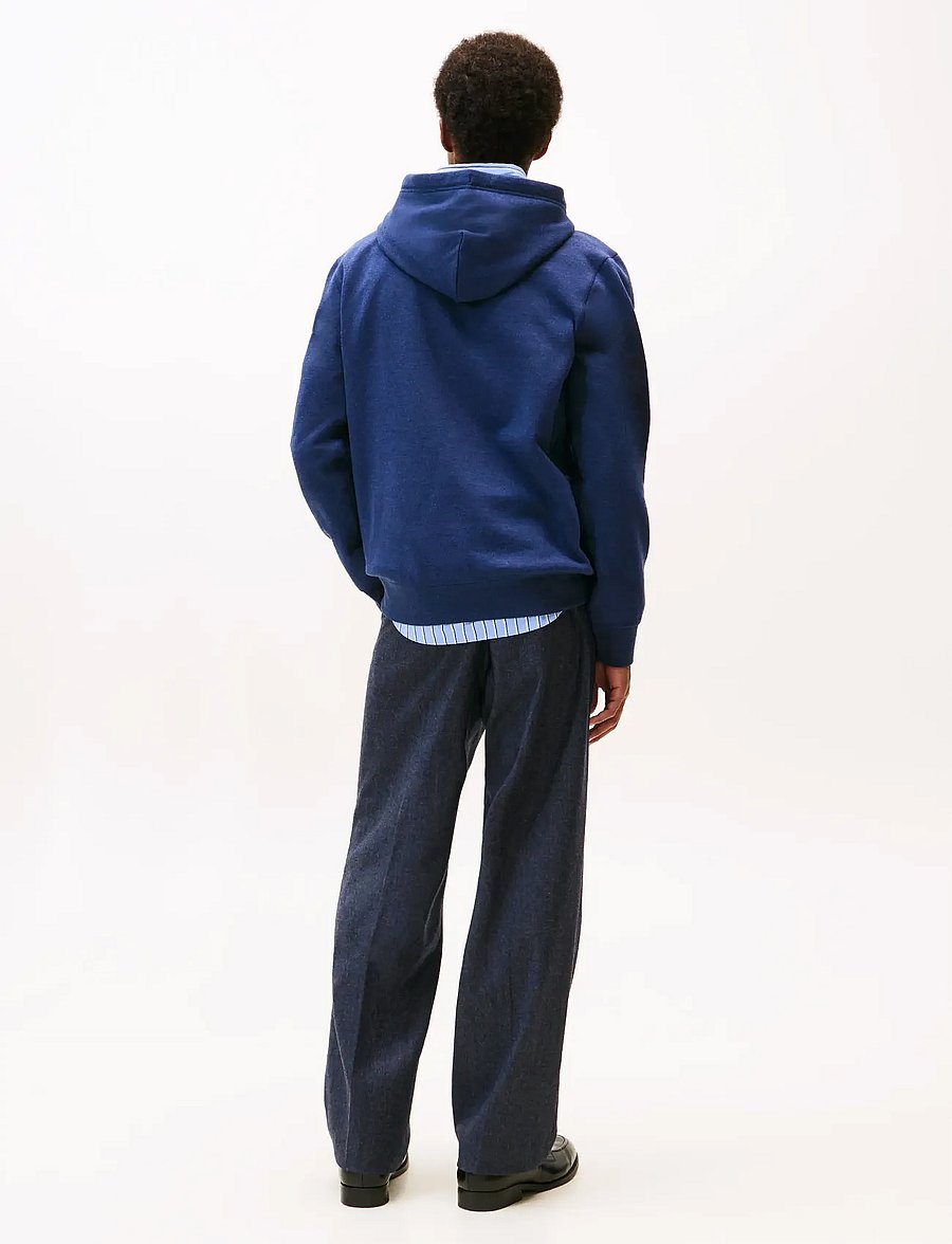 Tommy Hilfiger - ESS SEASONAL FLEECE HOODY - kapuzenpullover - heathered blue - 3