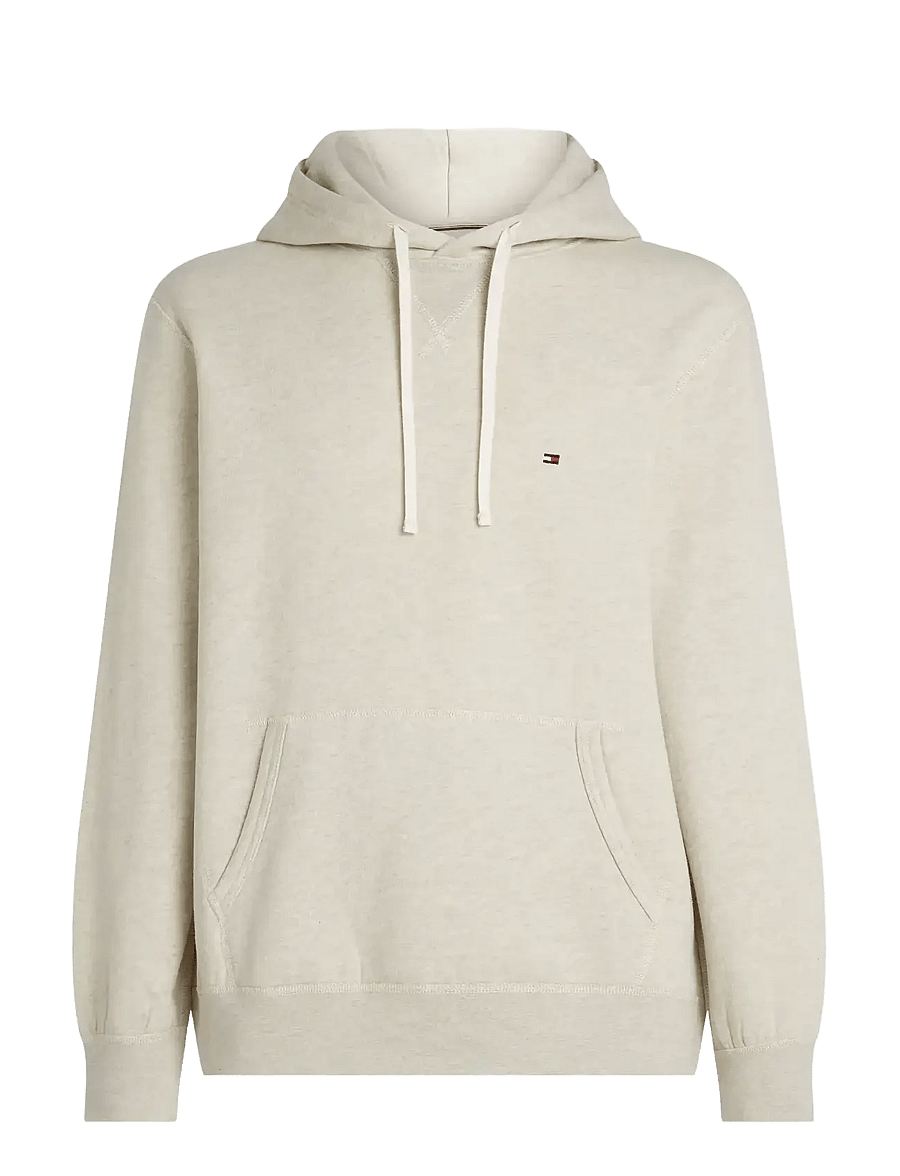 Tommy Hilfiger - ESS SEASONAL FLEECE HOODY - kapuzenpullover - heathered oatmilk - 1