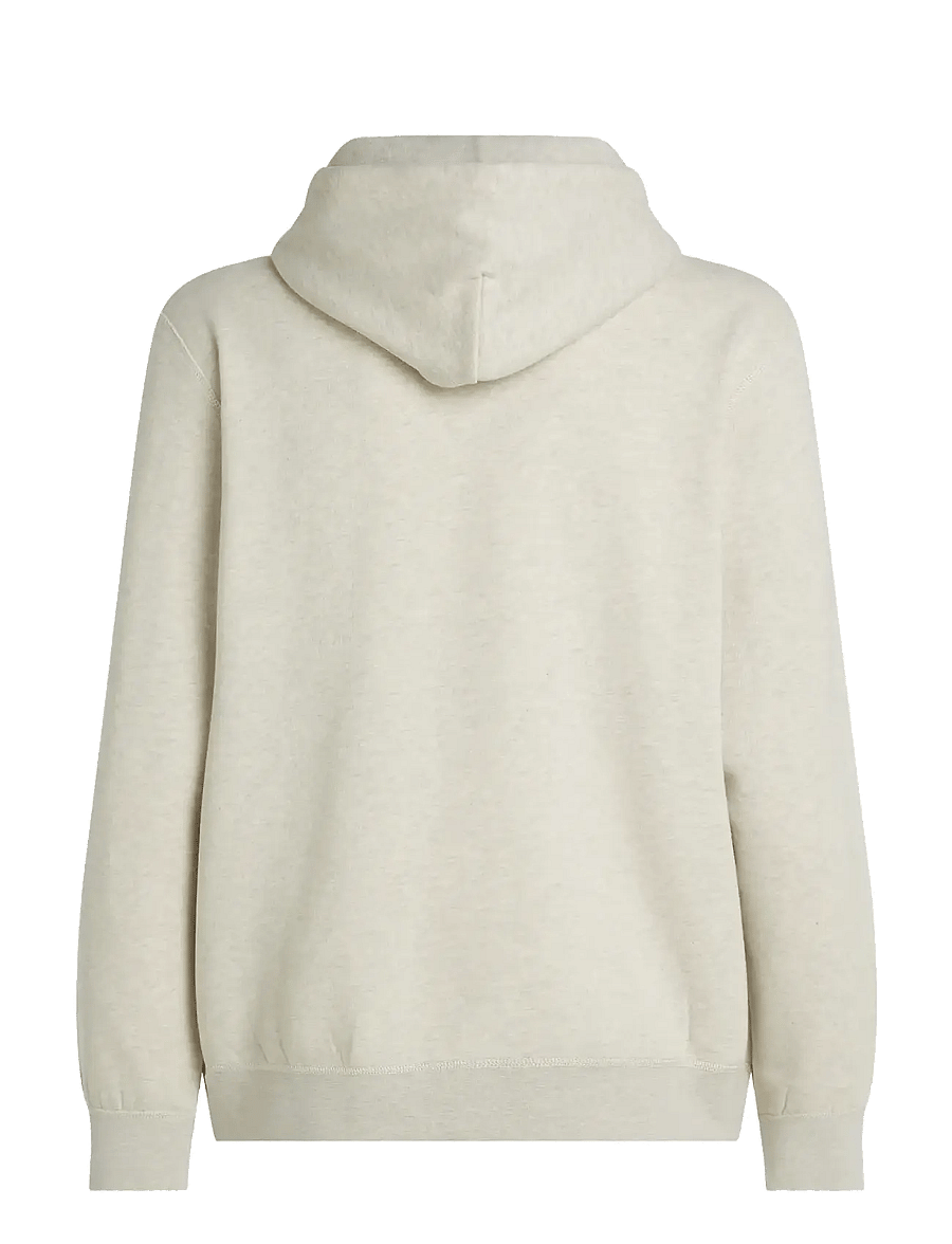 Tommy Hilfiger - ESS SEASONAL FLEECE HOODY - kapuzenpullover - heathered oatmilk - 2