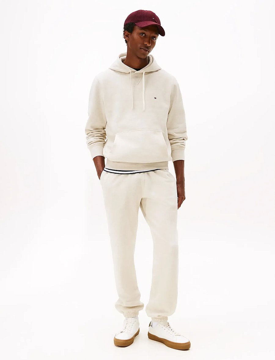 Tommy Hilfiger - ESS SEASONAL FLEECE HOODY - kapuzenpullover - heathered oatmilk - 3