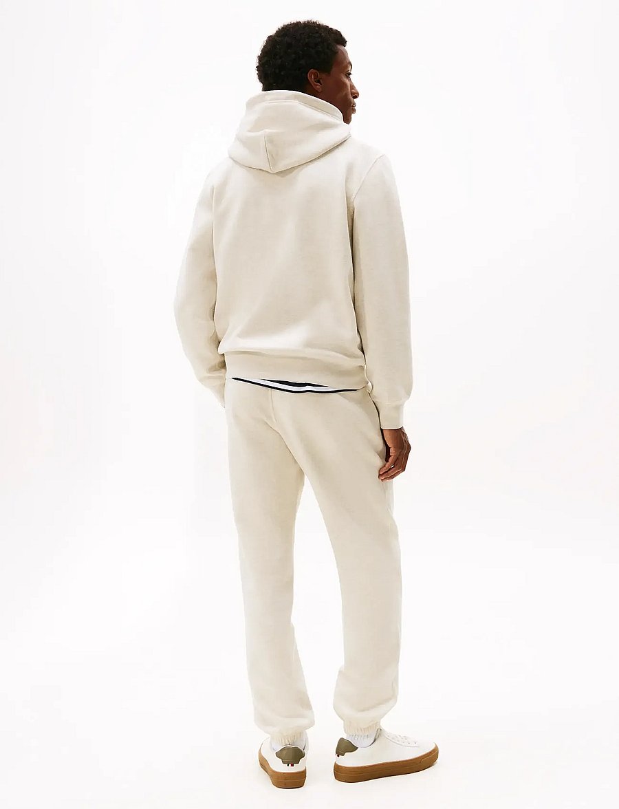 Tommy Hilfiger - ESS SEASONAL FLEECE HOODY - kapuzenpullover - heathered oatmilk - 4