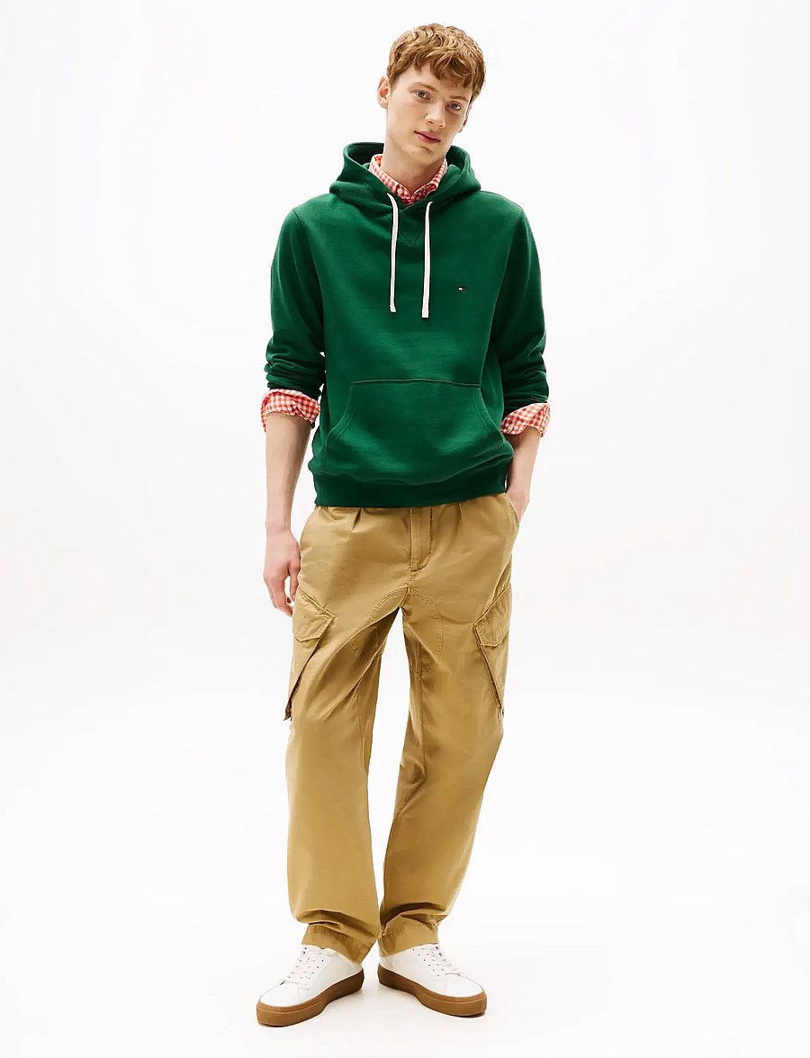 Tommy Hilfiger - ESS SEASONAL FLEECE HOODY - kapuzenpullover - ornamental green - 2