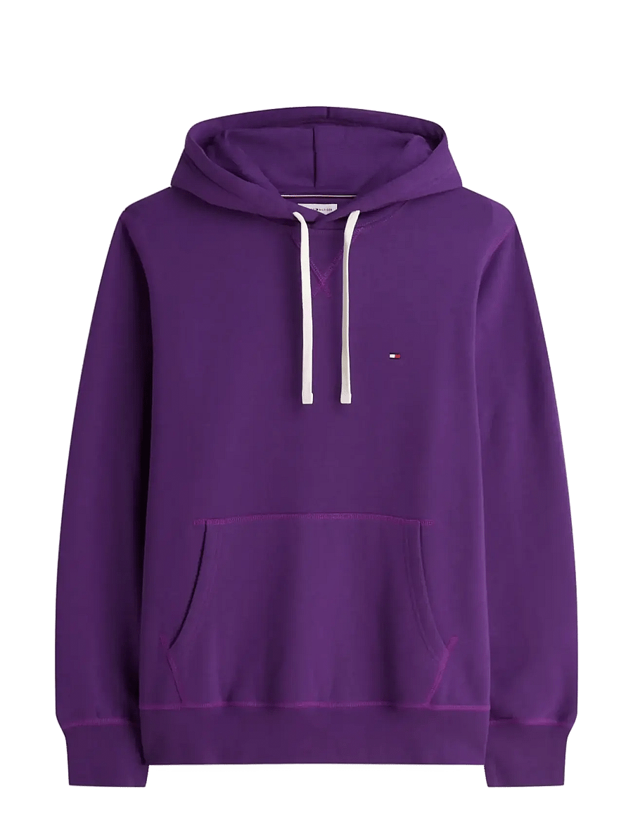 Tommy Hilfiger - ESS SEASONAL FLEECE HOODY - hoodies - tuscan grape - 1