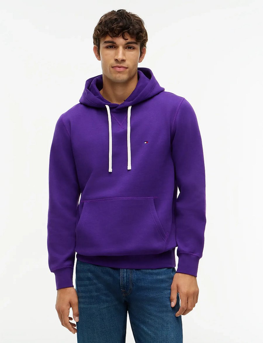 Tommy Hilfiger - ESS SEASONAL FLEECE HOODY - hoodies - tuscan grape - 0