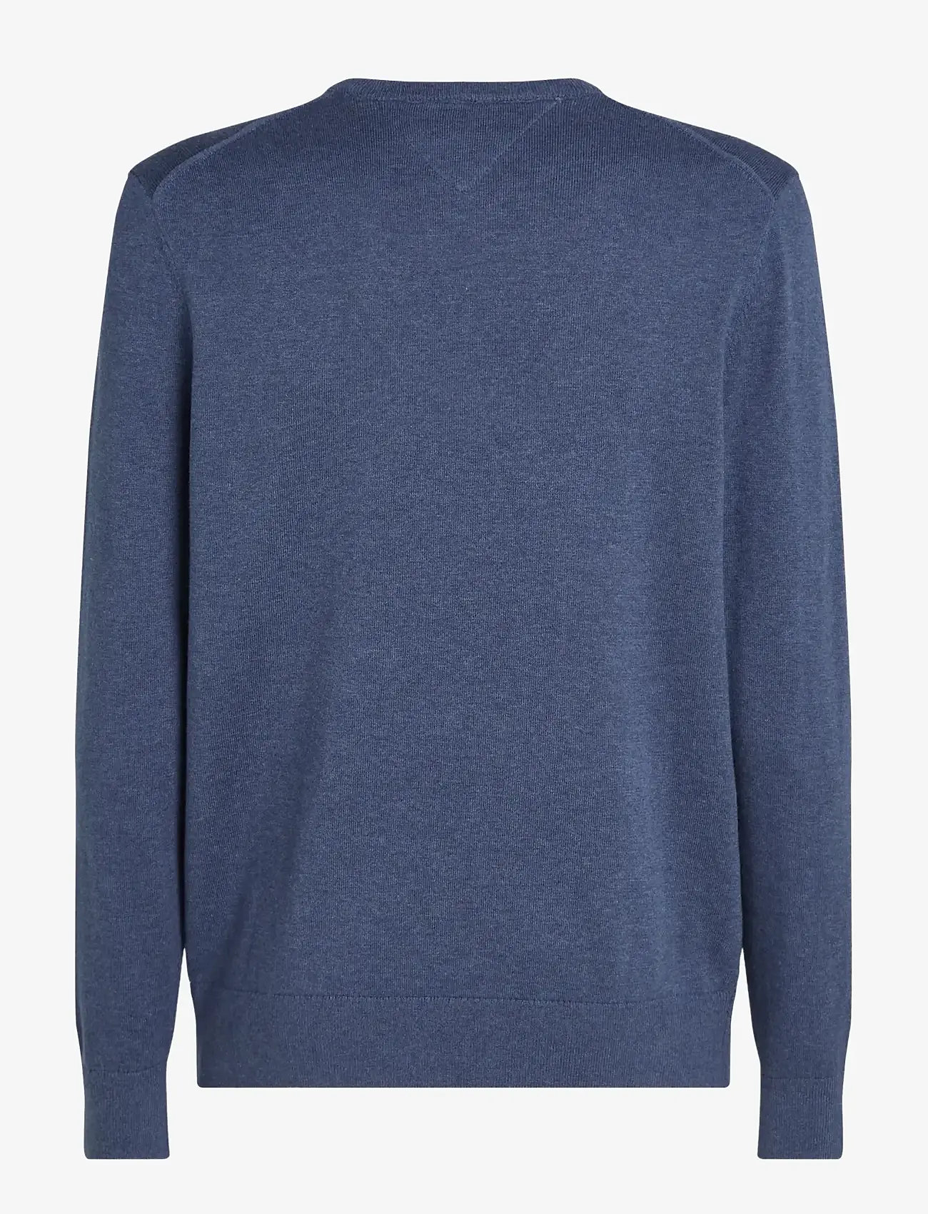 Tommy Hilfiger - ESSENTIAL SSNL COTTON CREW NECK - round necks - aegean sea heather - 2
