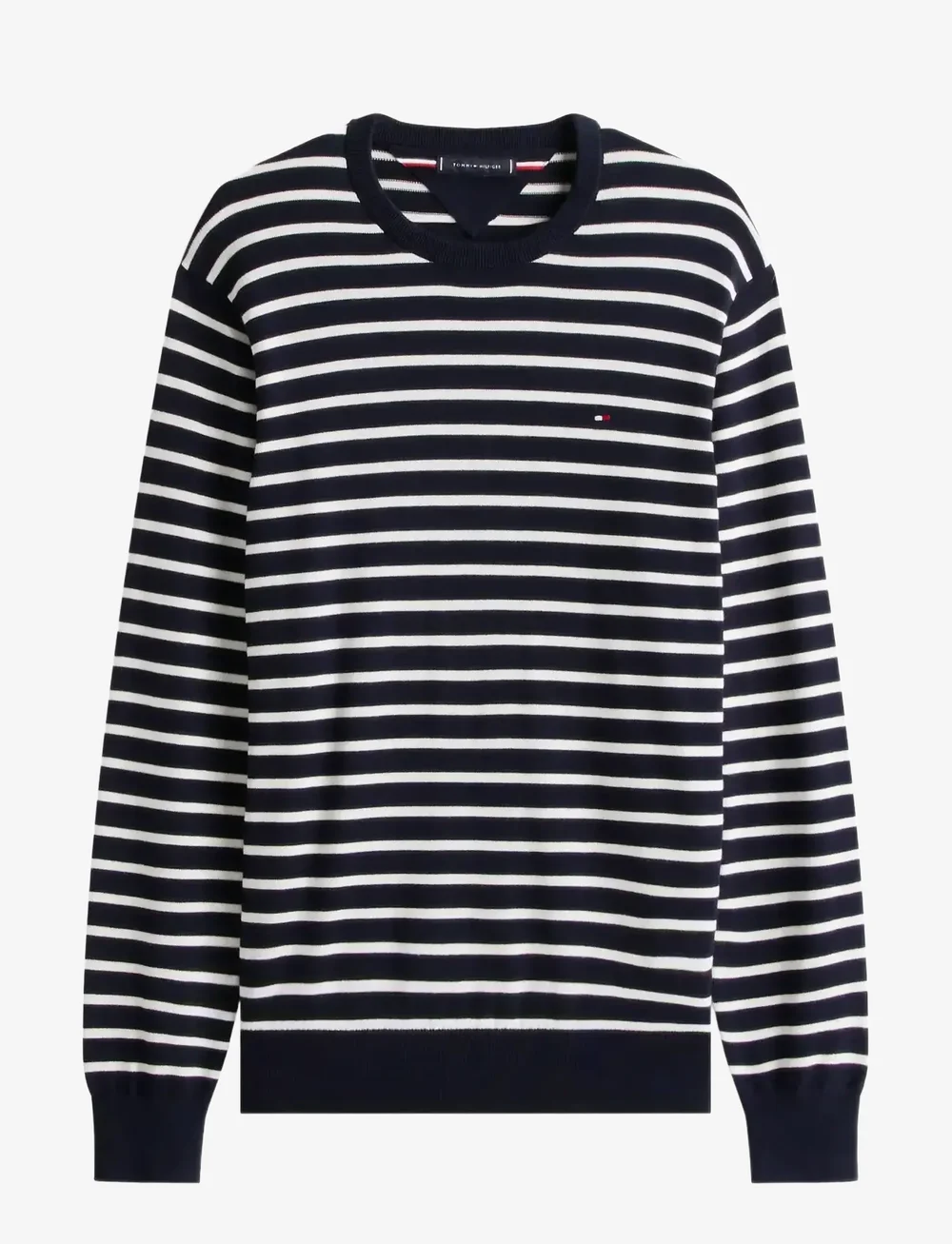 Tommy Hilfiger - ESSENTIAL SSNL COTTON CREW NECK - rundhals - desert sky/ivory - 1