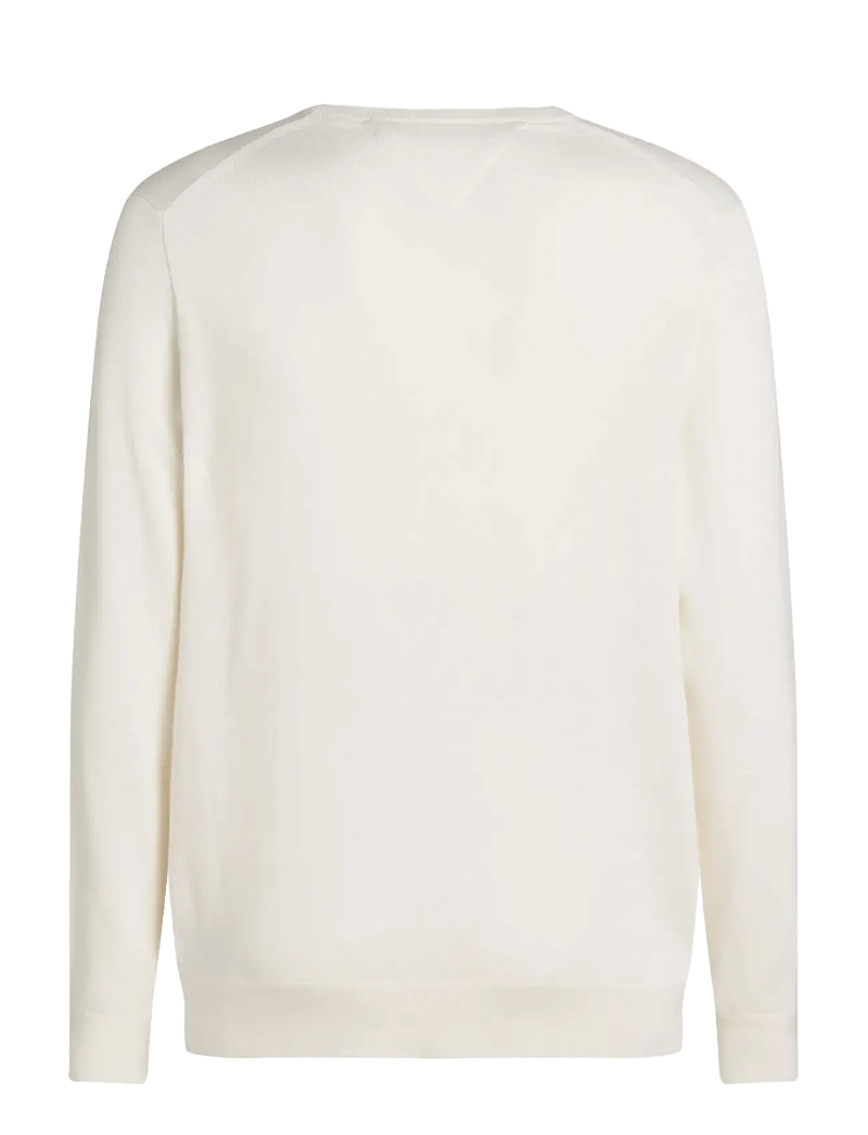Tommy Hilfiger - ESSENTIAL SSNL COTTON CREW NECK - round necks - ivory petal - 2