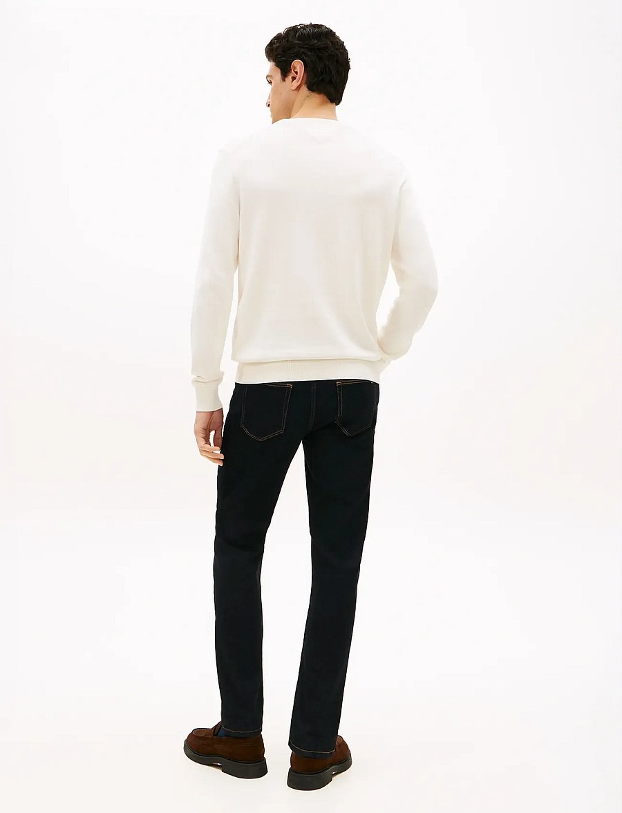 Tommy Hilfiger - ESSENTIAL SSNL COTTON CREW NECK - rundhals - ivory petal - 3