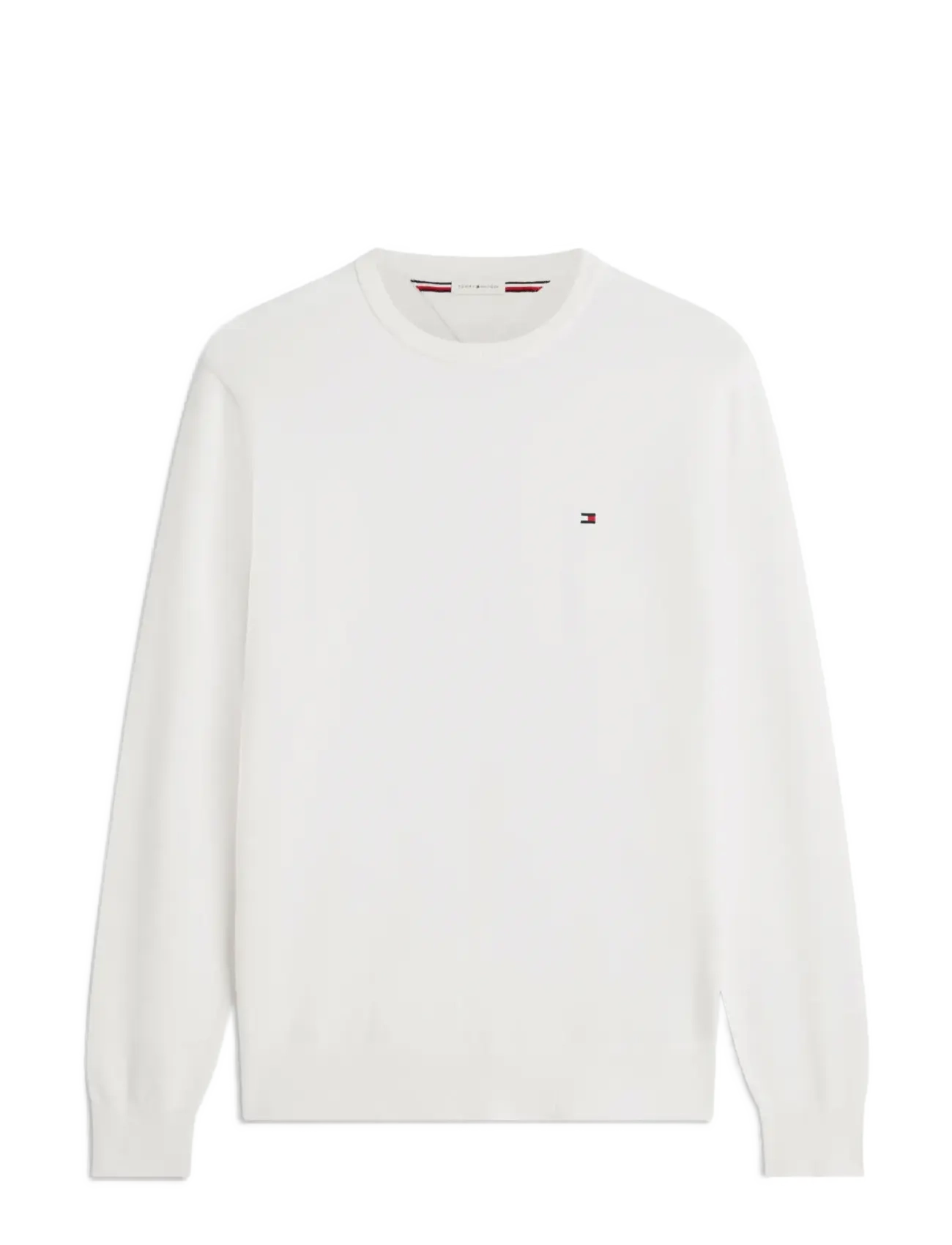 Tommy Hilfiger - ESSENTIAL SSNL COTTON CREW NECK - rundhals - ivory petal - 3
