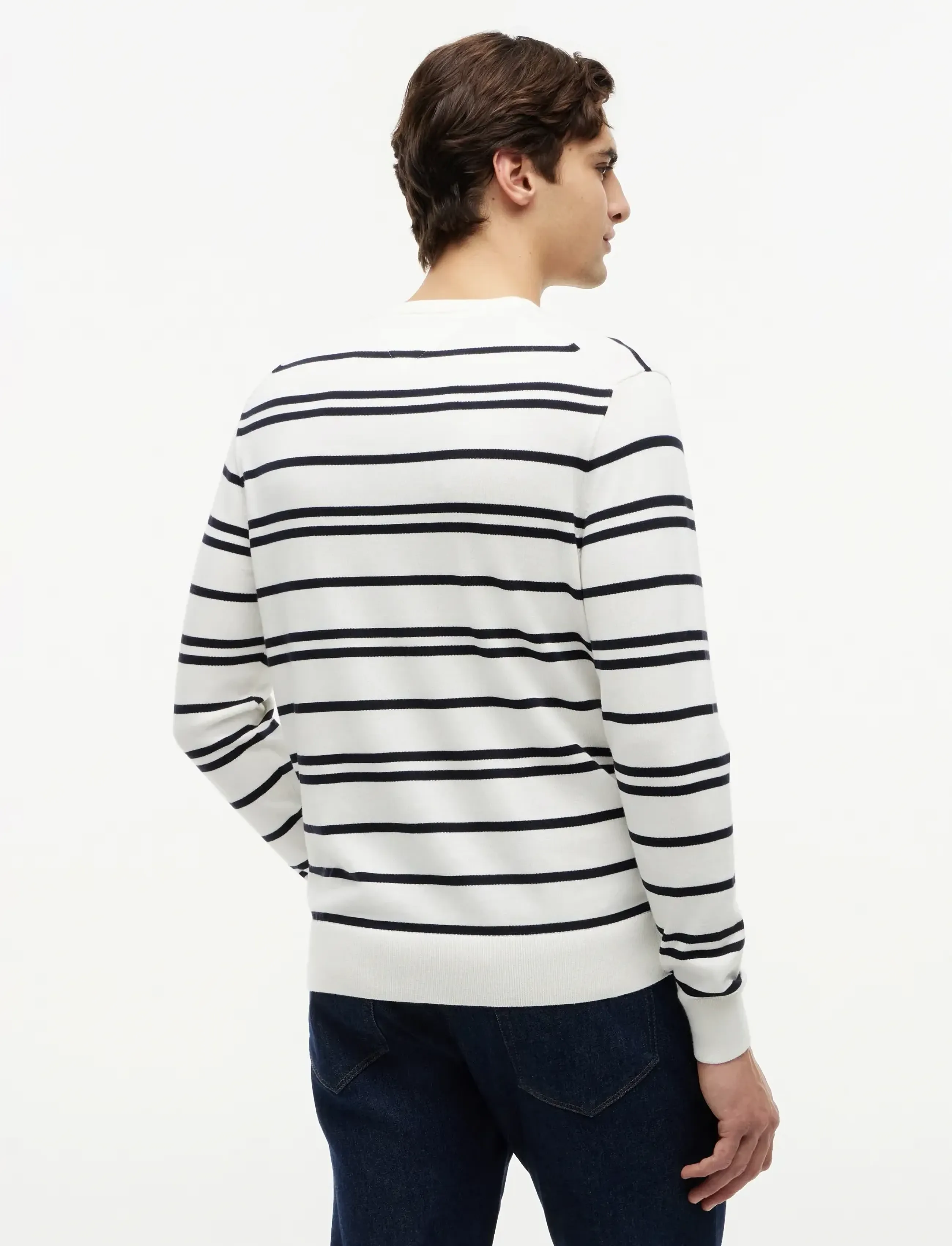 Tommy Hilfiger - ESSENTIAL SSNL COTTON CREW NECK - rundhals - ivory petal  desert sky - 2