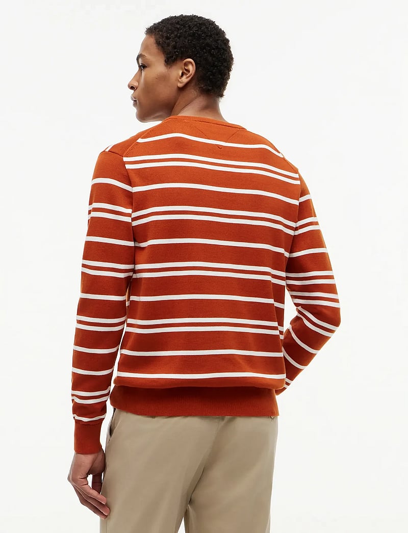 Tommy Hilfiger - ESSENTIAL SSNL COTTON CREW NECK - rundhals - rusty ochre ivory petal - 2
