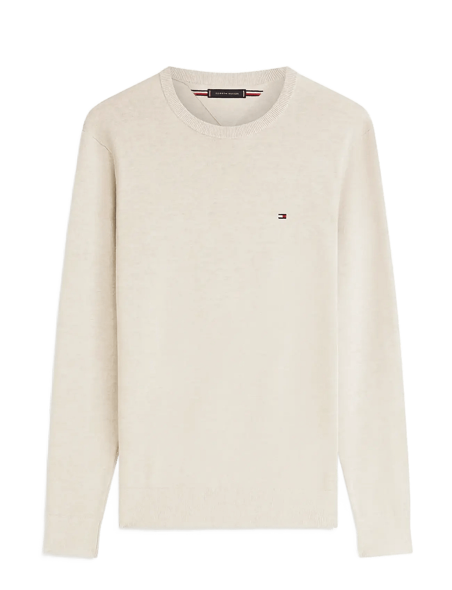 Tommy Hilfiger - ESSENTIAL SSNL COTTON CREW NECK - rundhals - sandalwood heather - 1