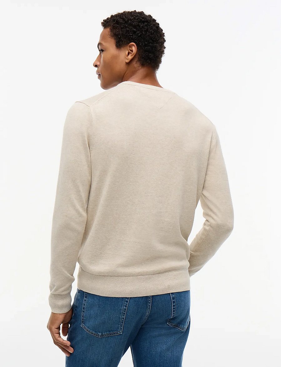 Tommy Hilfiger - ESSENTIAL SSNL COTTON CREW NECK - Ümara kaelusega - sandalwood heather - 2