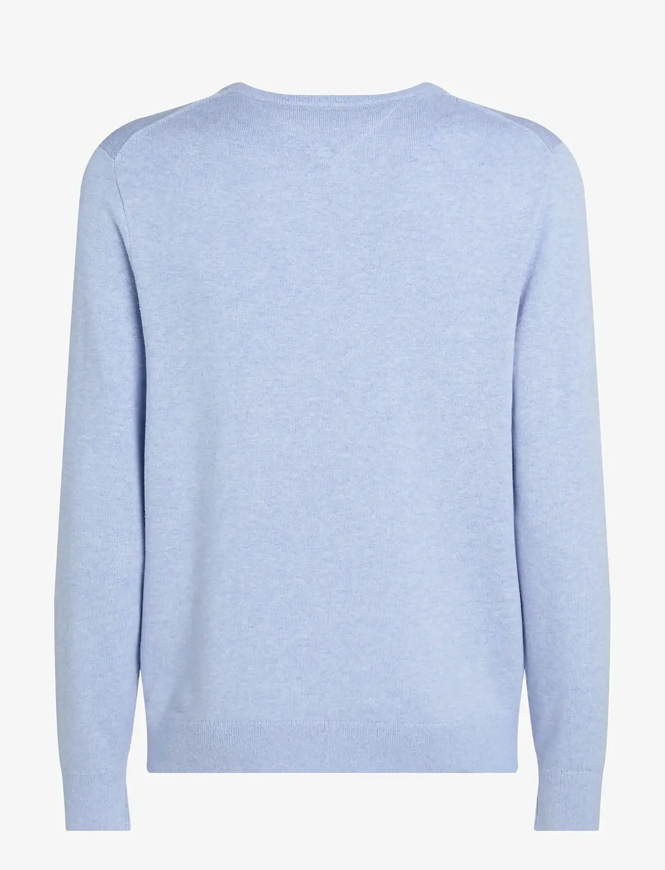 Tommy Hilfiger - ESSENTIAL SSNL COTTON CREW NECK - Ümmarguse kaelusega kudumid - vessel blue heather - 2