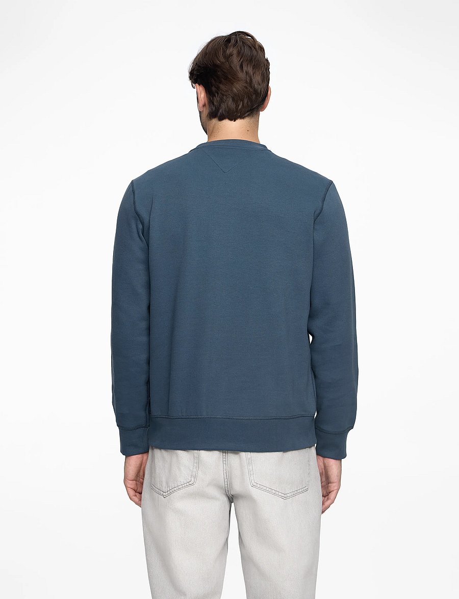 Tommy Hilfiger - ESS SEASONAL FLEECE CREWNECK - sweats - aegean sea - 4