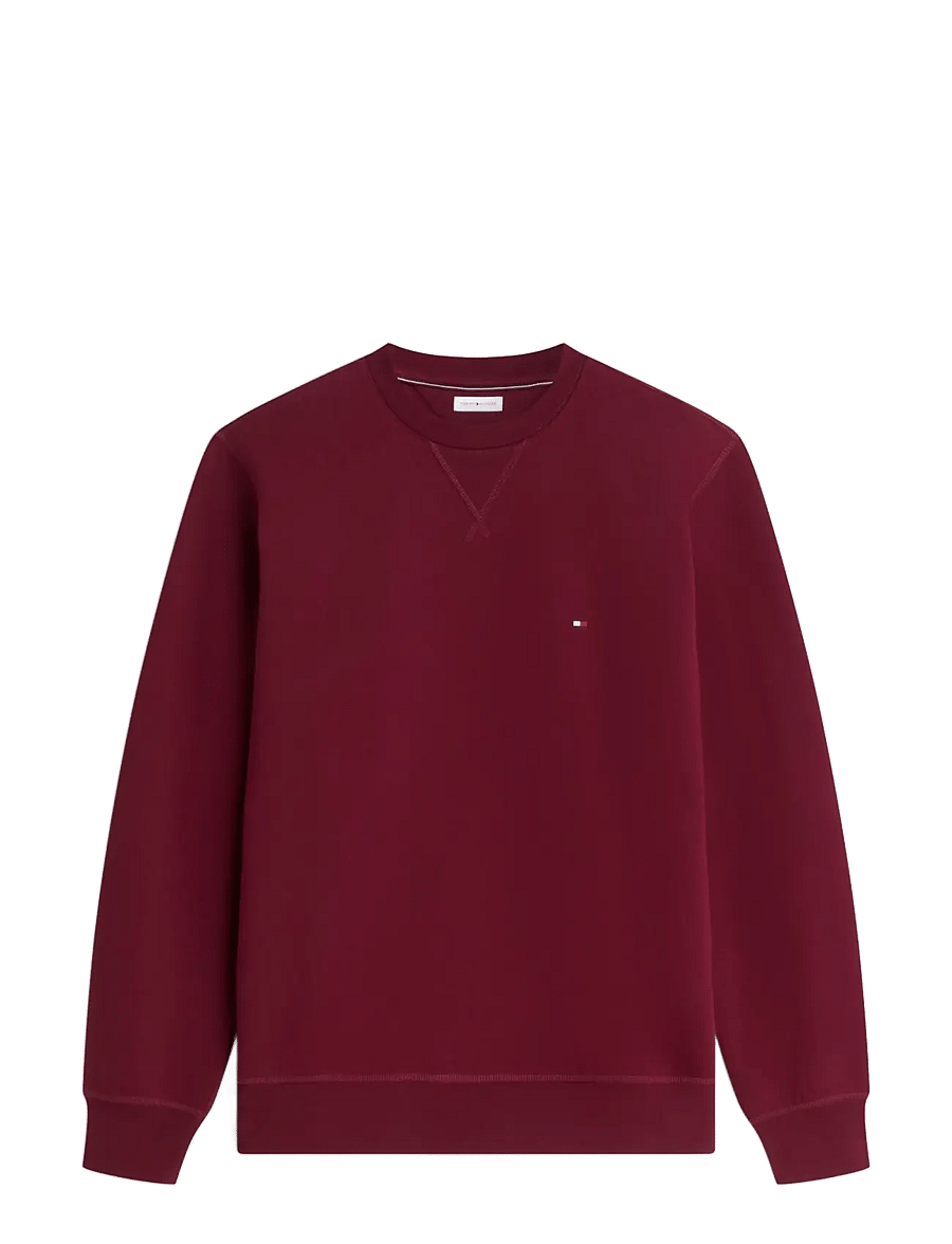Tommy Hilfiger - ESS SEASONAL FLEECE CREWNECK - rundhalsad - burgundy - 1