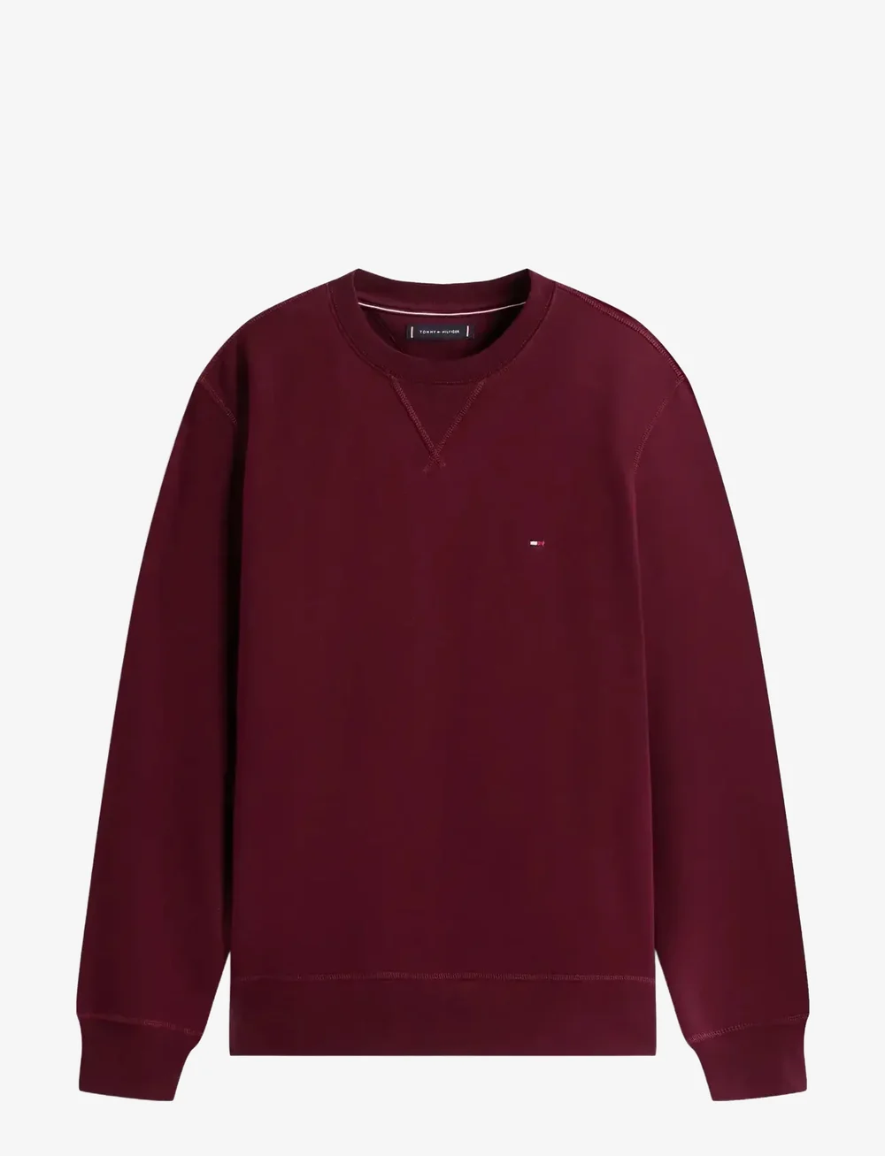 Tommy Hilfiger - ESS SEASONAL FLEECE CREWNECK - shop by occasion - deep burgundy - 1