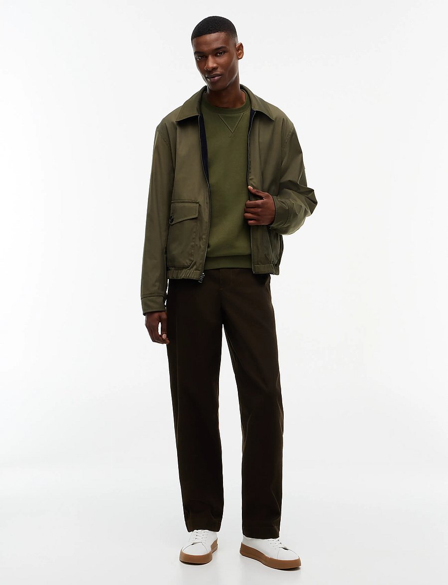 Tommy Hilfiger - ESS SEASONAL FLEECE CREWNECK - rund hals - huntsman green - 4