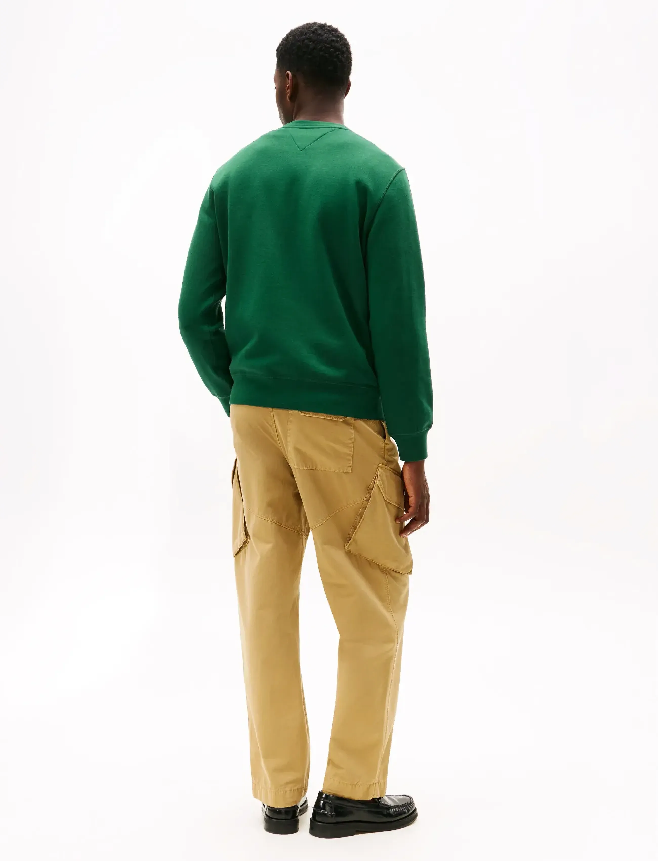 Tommy Hilfiger - ESS SEASONAL FLEECE CREWNECK - shop efter anledning - ornamental green - 3