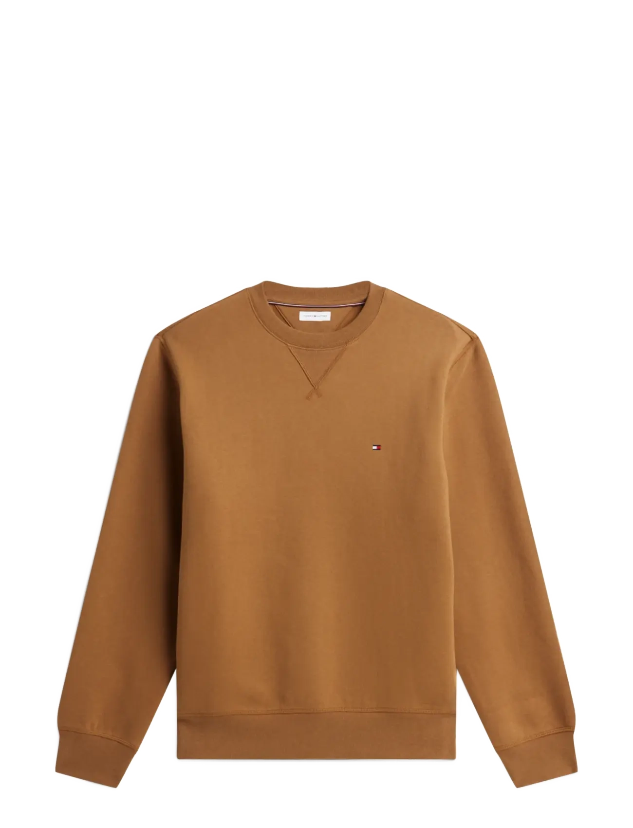 Tommy Hilfiger ESS SEASONAL FLEECE CREWNECK - Strik - TIMELESS TAWNY / brown