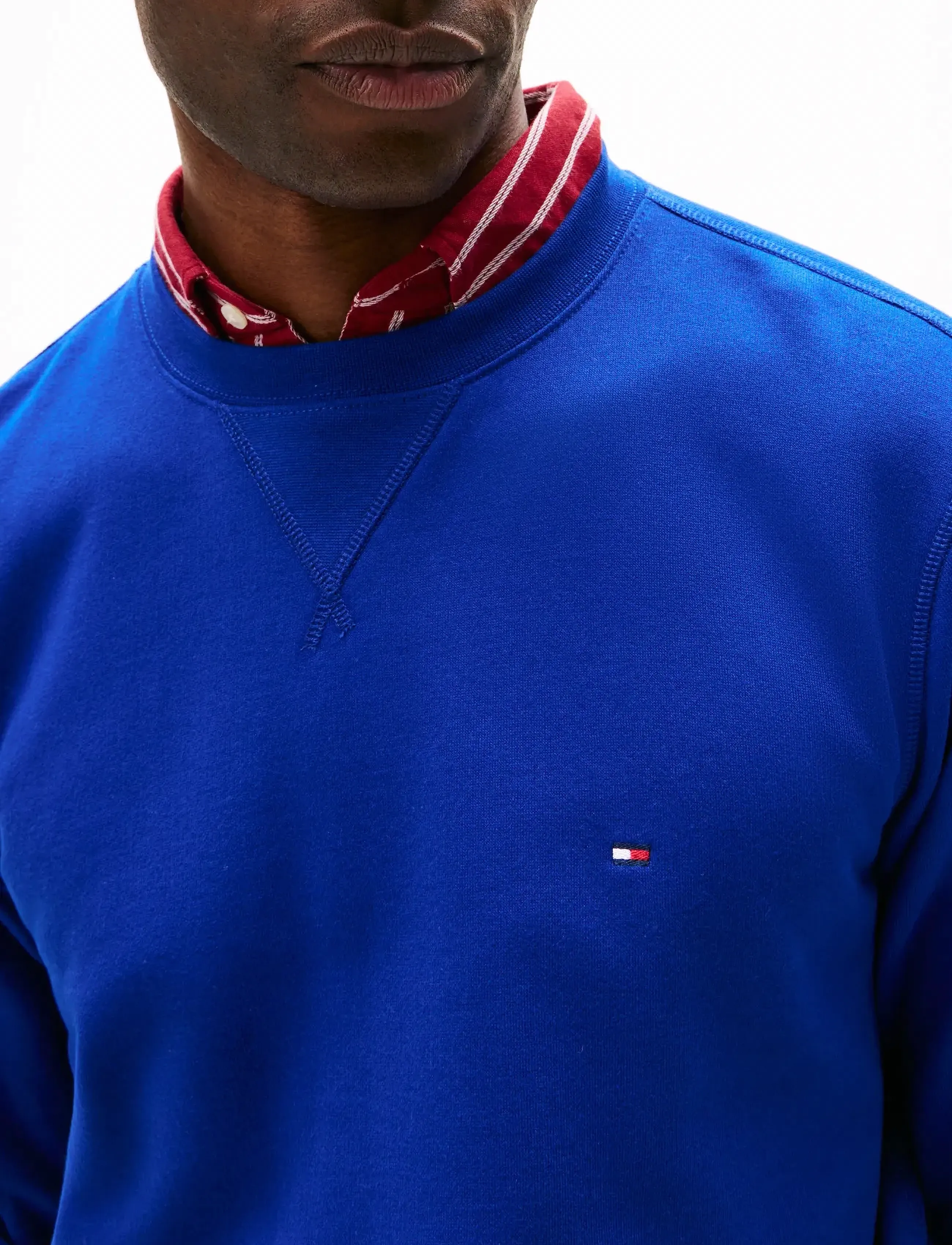 Tommy Hilfiger - ESS SEASONAL FLEECE CREWNECK - shop efter anledning - wedge blue - 5