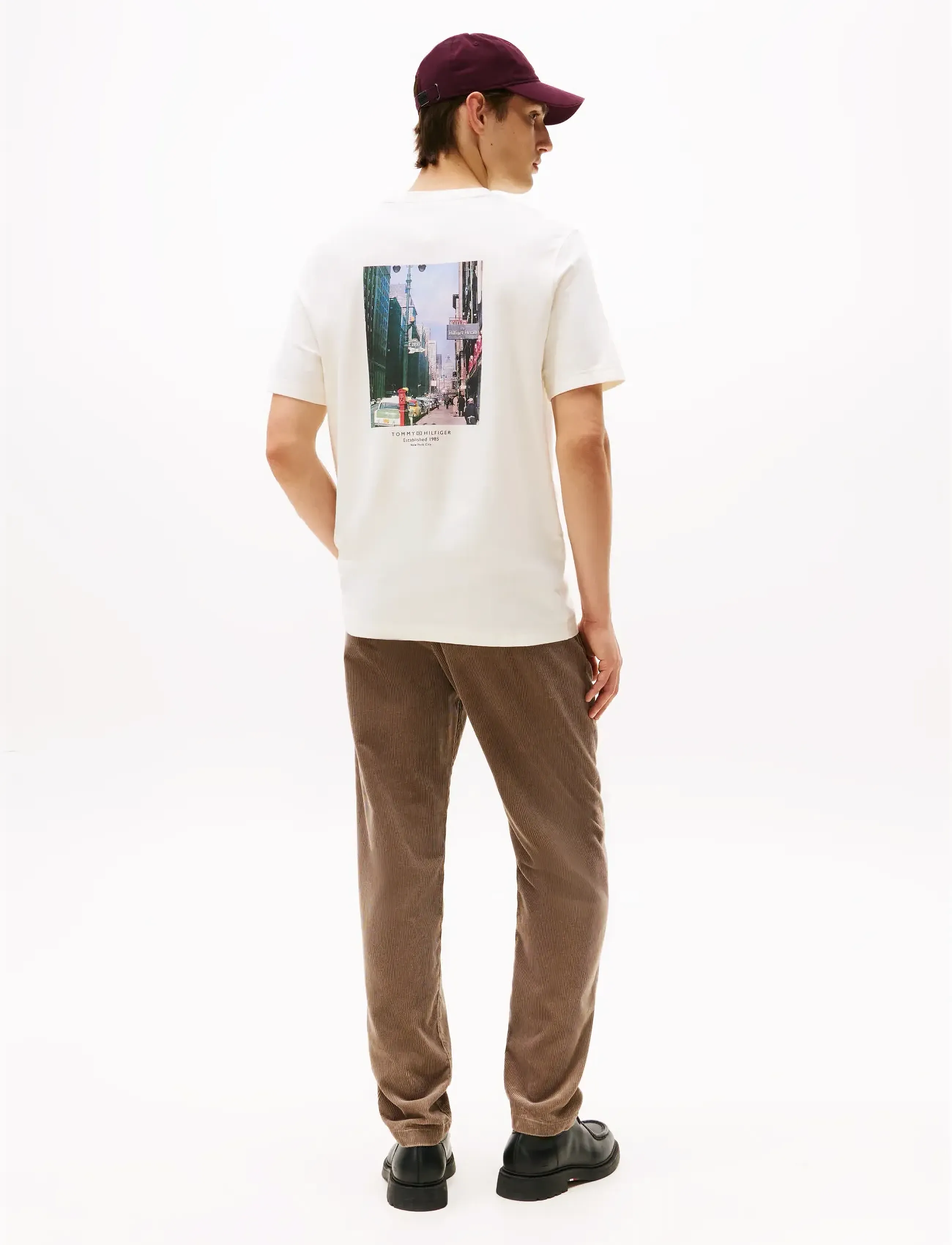 Tommy Hilfiger - PHOTO PRINT GRAPHIC TEE - kortärmade t-shirts - ivory petal - 3