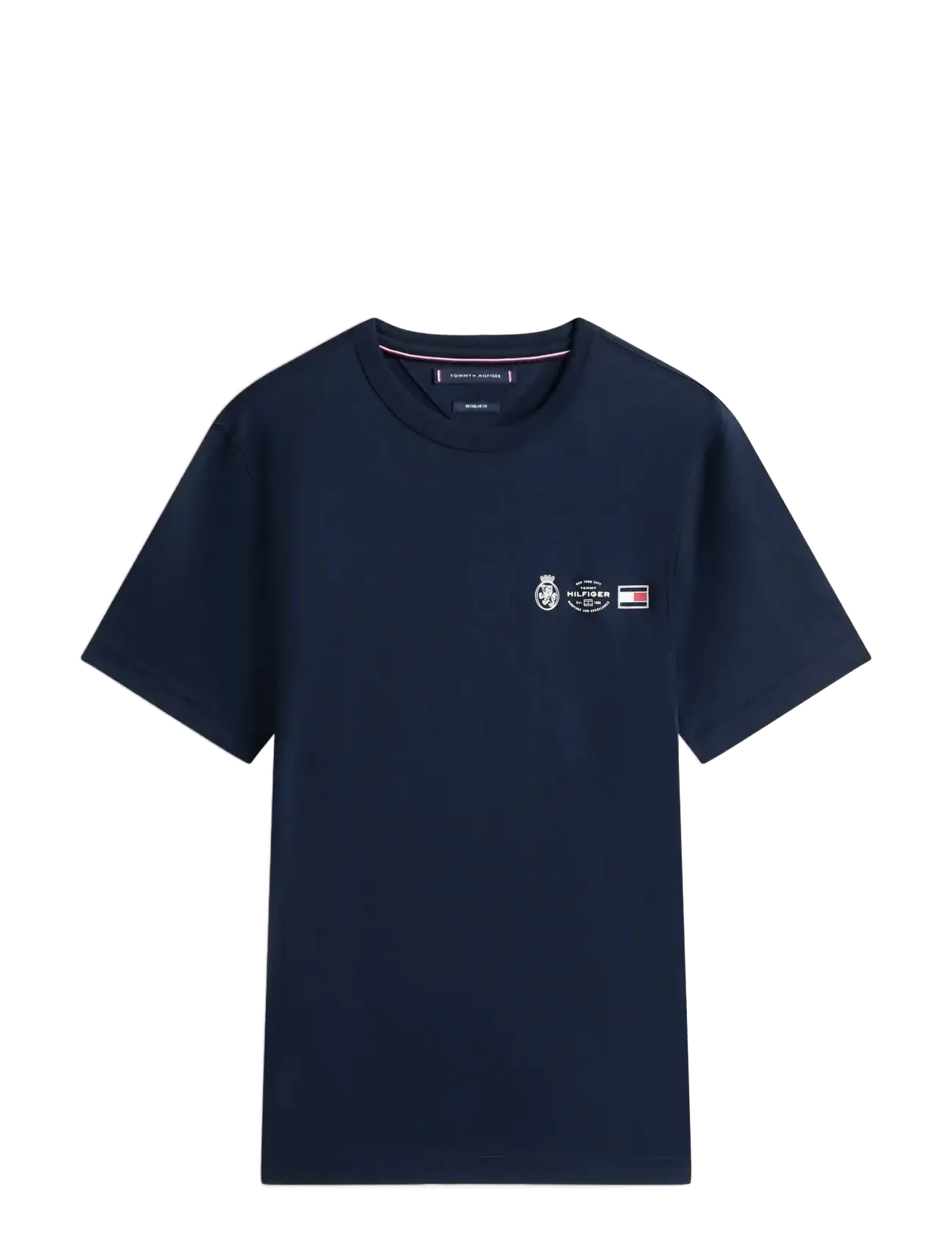Tommy Hilfiger SMALL CREST OUTLINE TEE - Lühikeste varrukatega T-särgid - DESERT SKY / navy