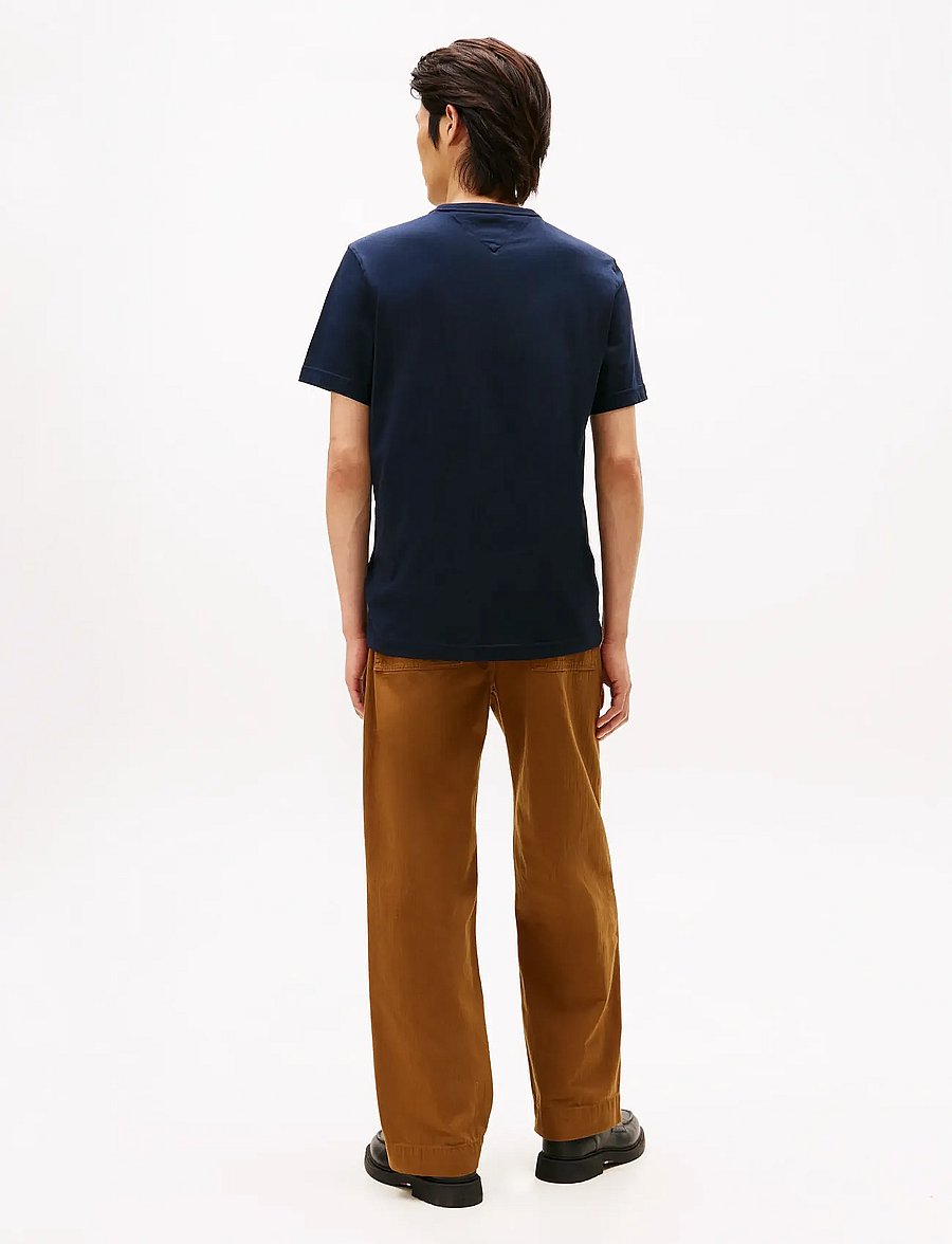 Tommy Hilfiger - SMALL CREST OUTLINE TEE - lühikeste varrukatega t-särgid - desert sky - 3