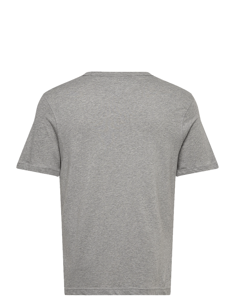 Tommy Hilfiger - SMALL CREST OUTLINE TEE - kortärmade t-shirts - medium grey heather - 2