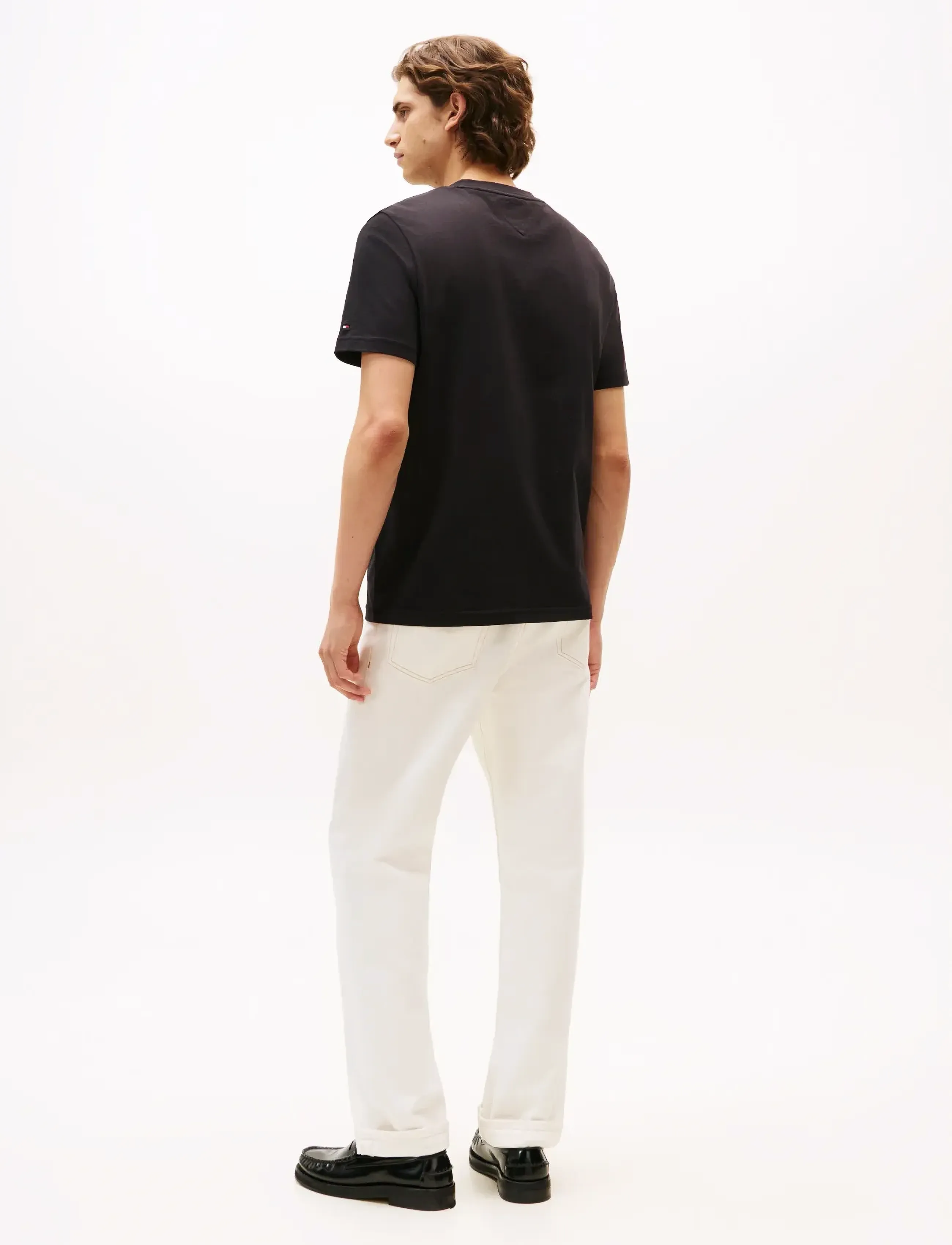 Tommy Hilfiger - HILFIGER ARCH TEE - kurzärmelig - black - 3