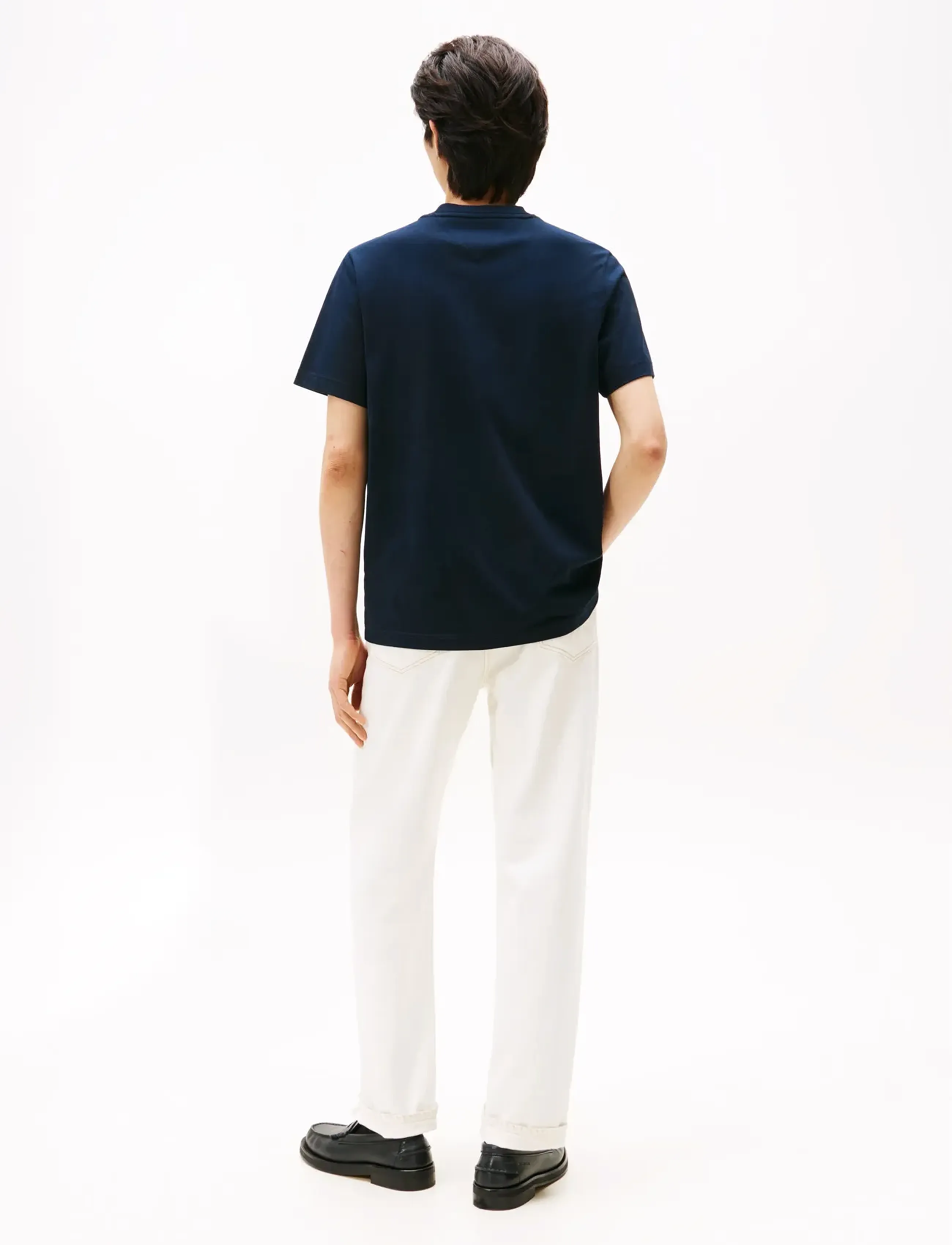 Tommy Hilfiger - RWB CREST  TEE - verjaardagscadeaus - desert sky - 3