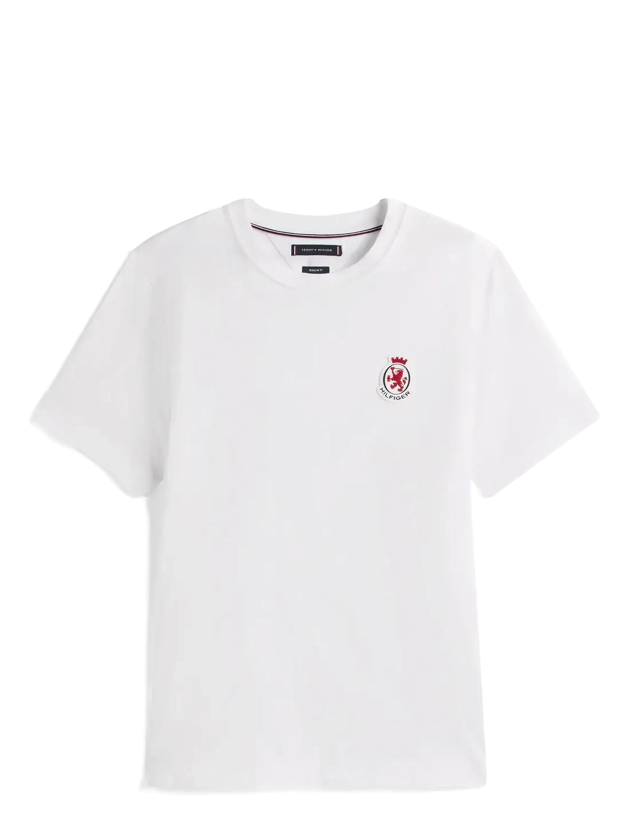Tommy Hilfiger RWB CREST  TEE - T-shirts - WHITE / white