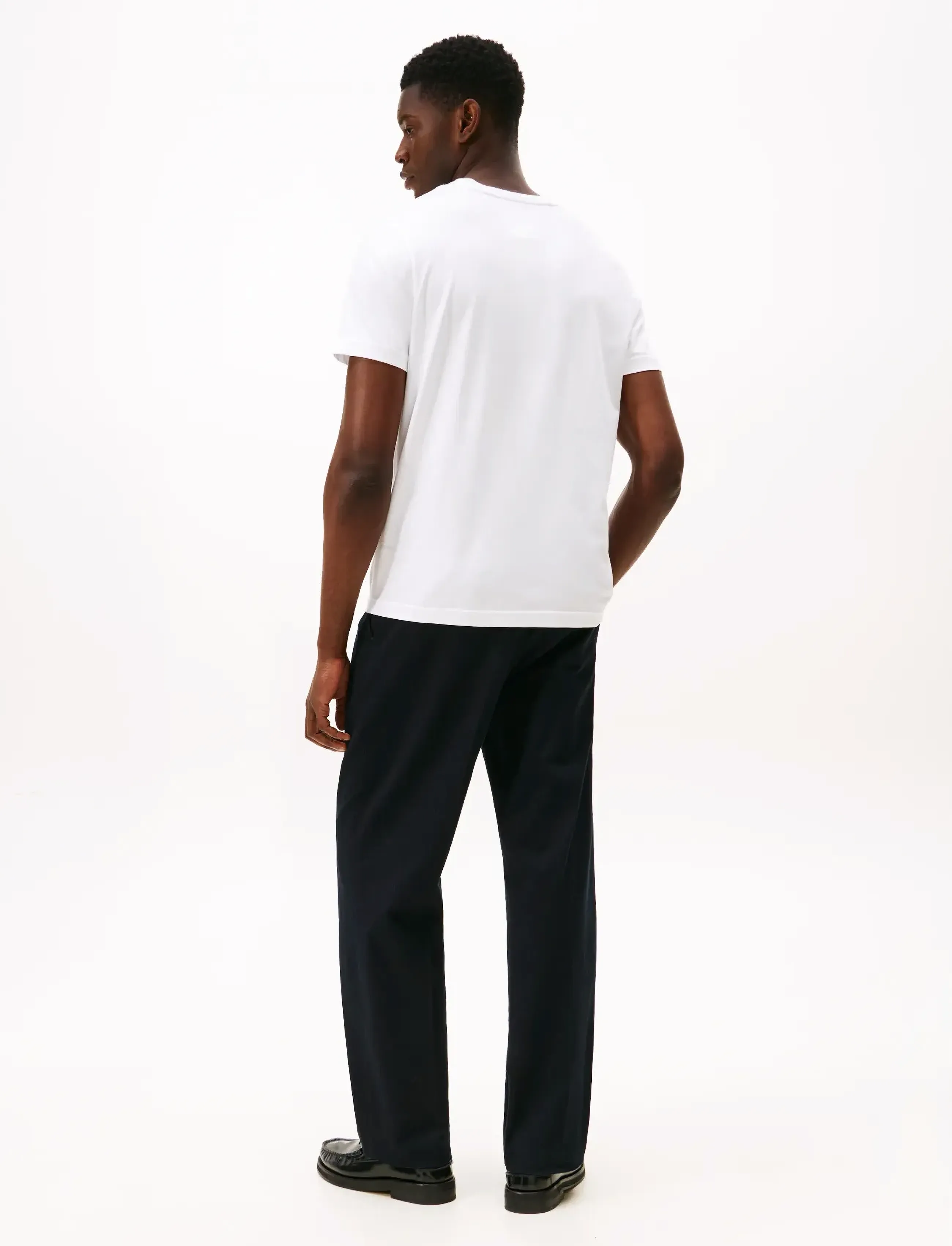 Tommy Hilfiger - RWB CREST  TEE - kortärmade t-shirts - white - 3