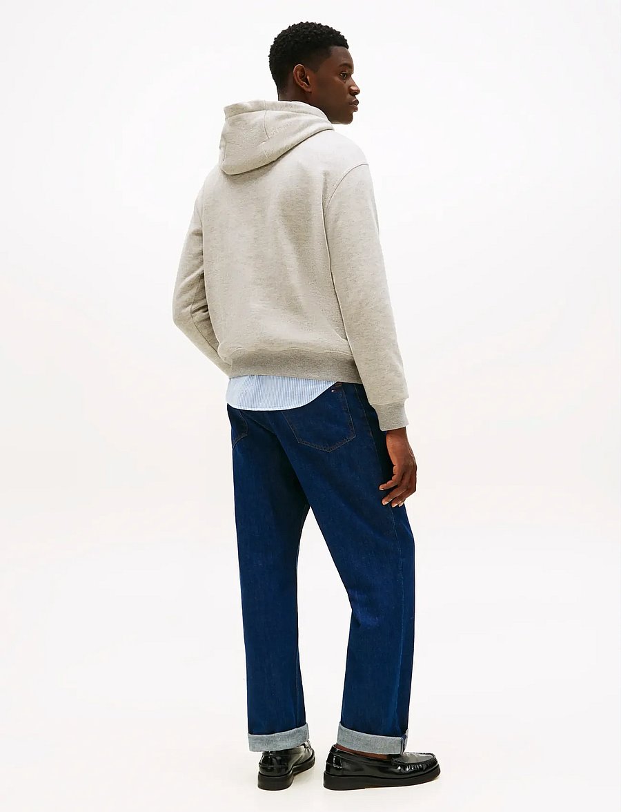 Tommy Hilfiger - CREST GRAPHIC HOODIE - kapuzenpullover - light grey marbled heather - 3