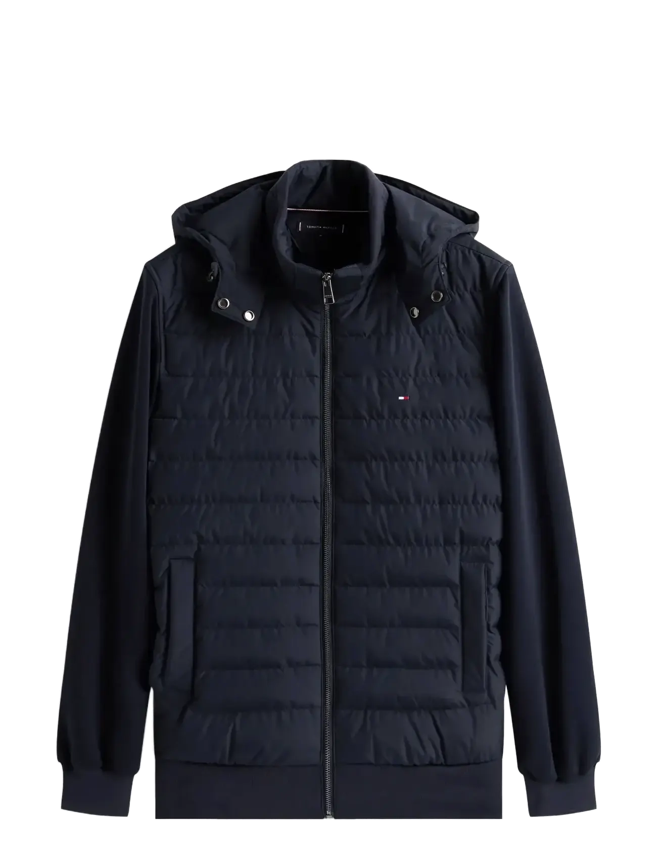 Tommy Hilfiger MIX MEDIA HOODED ZIP THROUGH - Beliebte Marken - DESERT SKY / navy