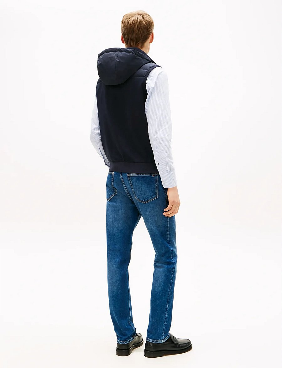 Tommy Hilfiger - MIX MEDIA GILET - vestid - desert sky - 4