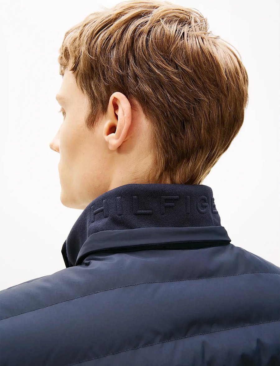 Tommy Hilfiger - MIX MEDIA GILET - vestid - desert sky - 5