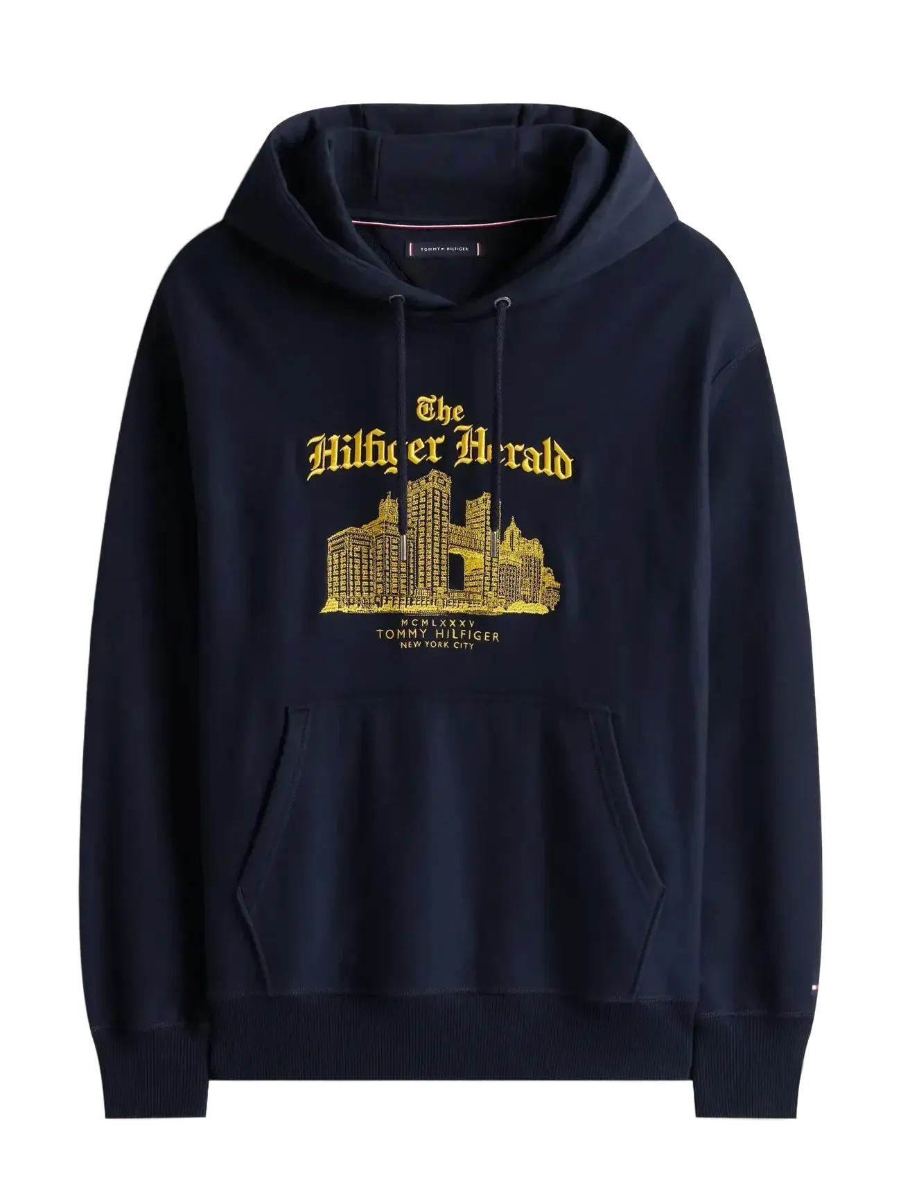 TOMMY HILFIGER Herald Skyline Hoody Navy - XXL - Herren