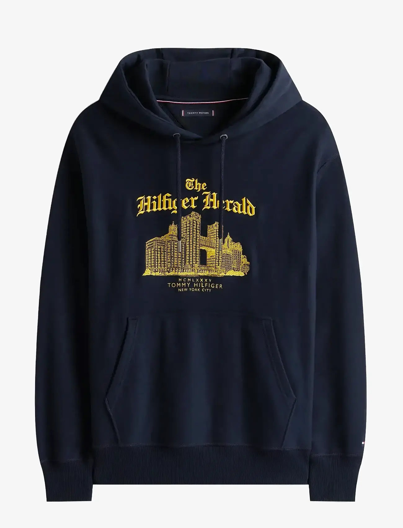 Tommy Hilfiger - HERALD SKYLINE HOODY - bluzy z kapturem - desert sky - 1