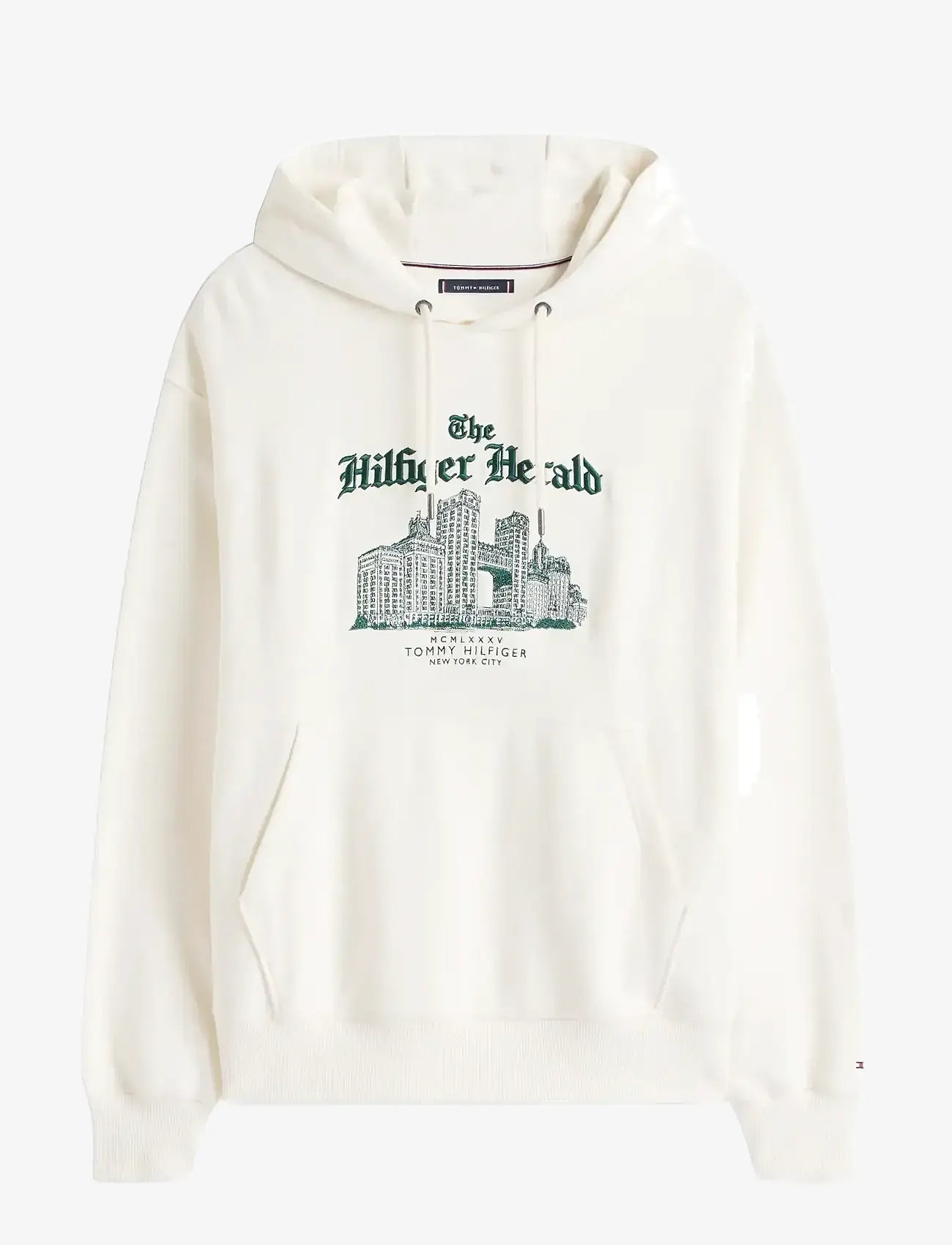 Tommy Hilfiger - HERALD SKYLINE HOODY - hoodies - ivory petal - 1