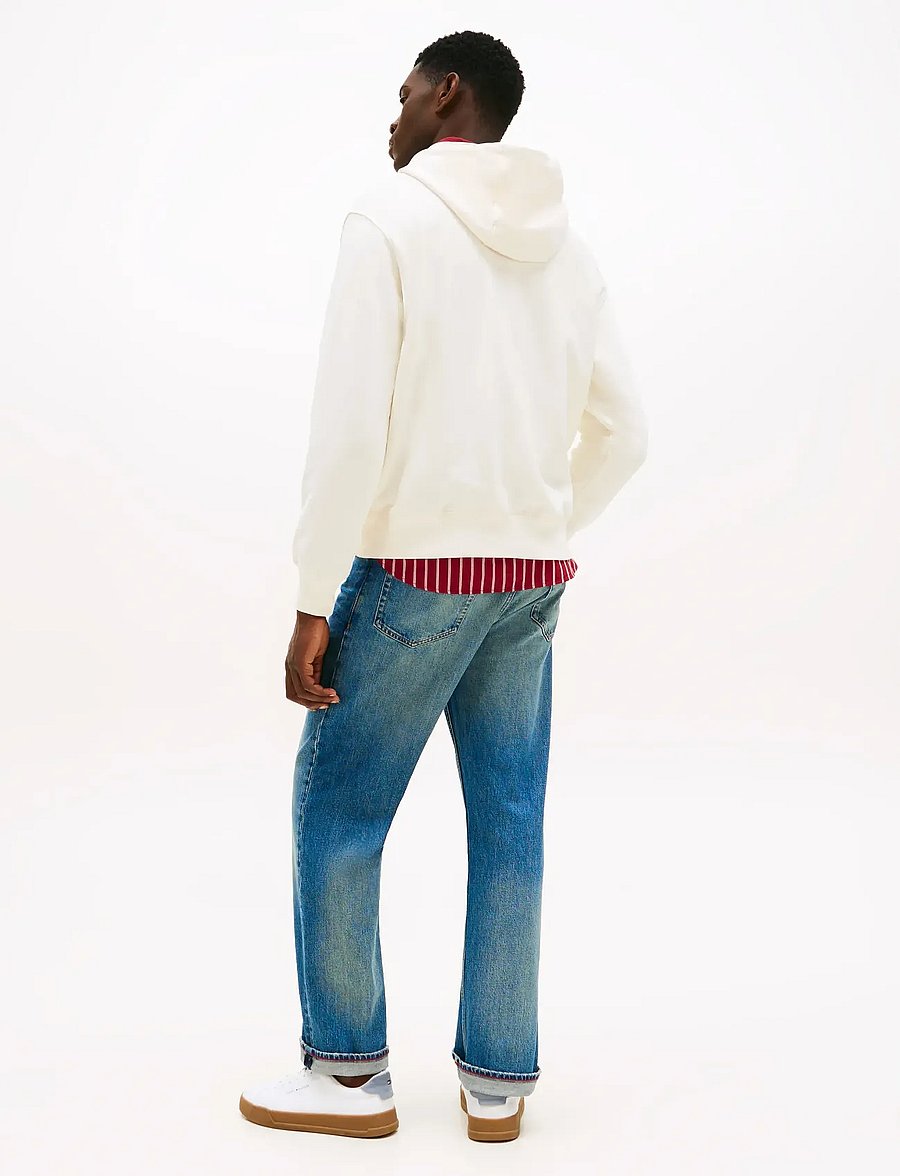 Tommy Hilfiger - HERALD SKYLINE HOODY - kapuzenpullover - ivory petal - 3