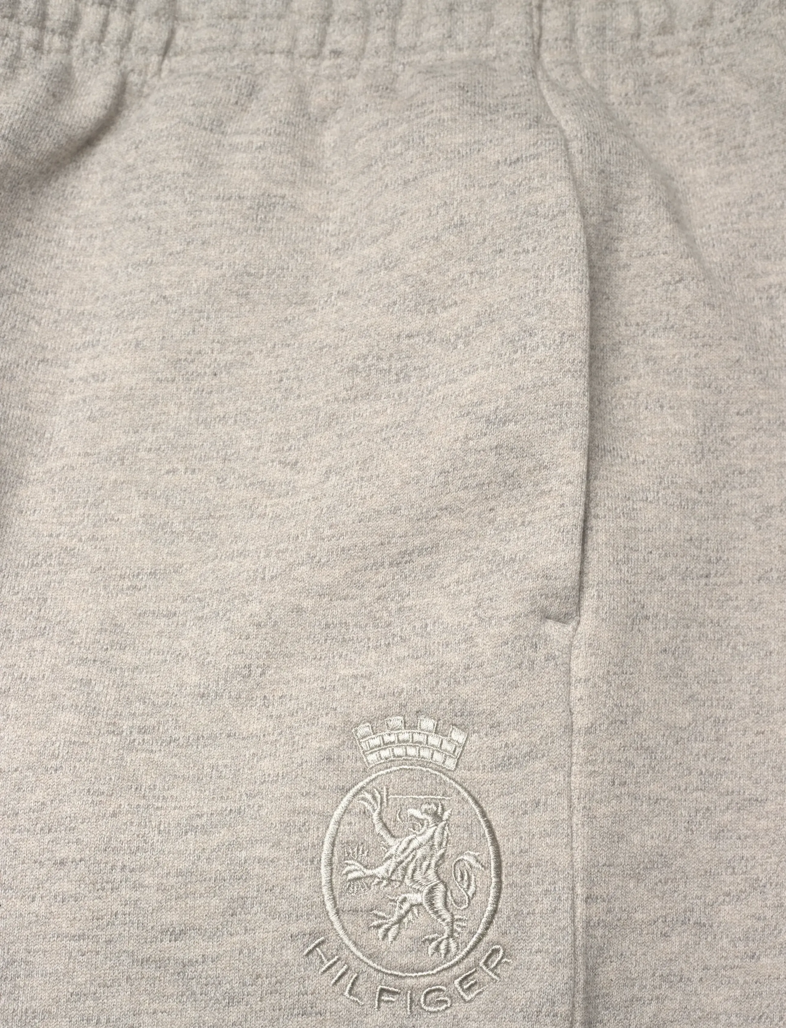 Tommy Hilfiger - CREST GRAPHIC SWEATPANT - nach anlass kaufen - light grey marbled heather - 5