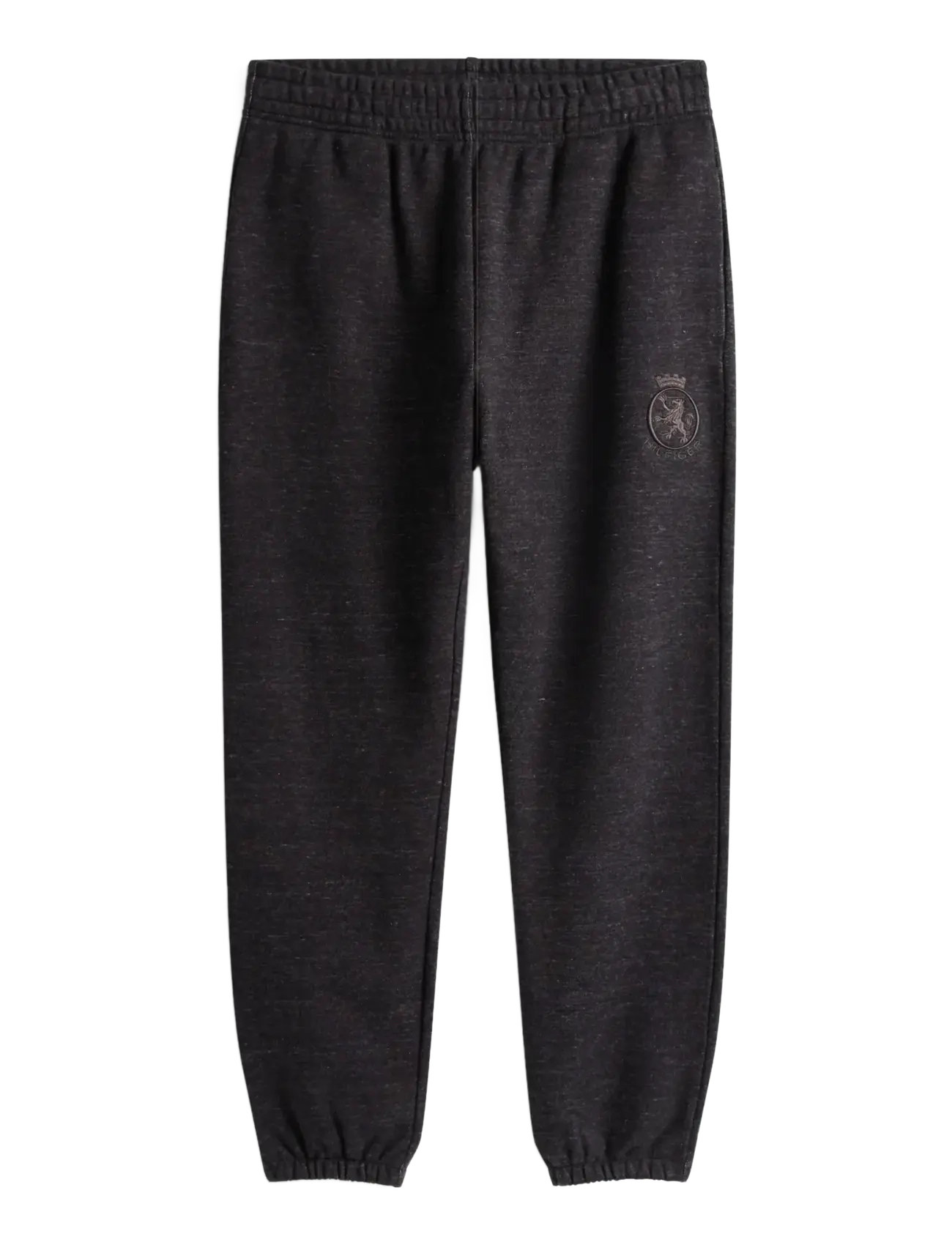 Tommy Hilfiger CREST GRAPHIC SWEATPANT - Sweatpants & Joggingbukser - DARK GREY MARBLED HEATHER / grey
