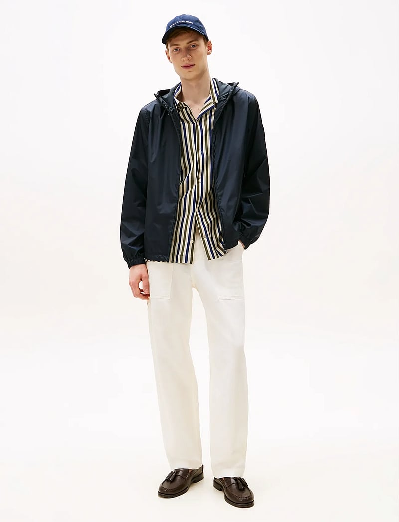 Tommy Hilfiger - RWB HOODED JACKET - light jackets - desert sky - 2