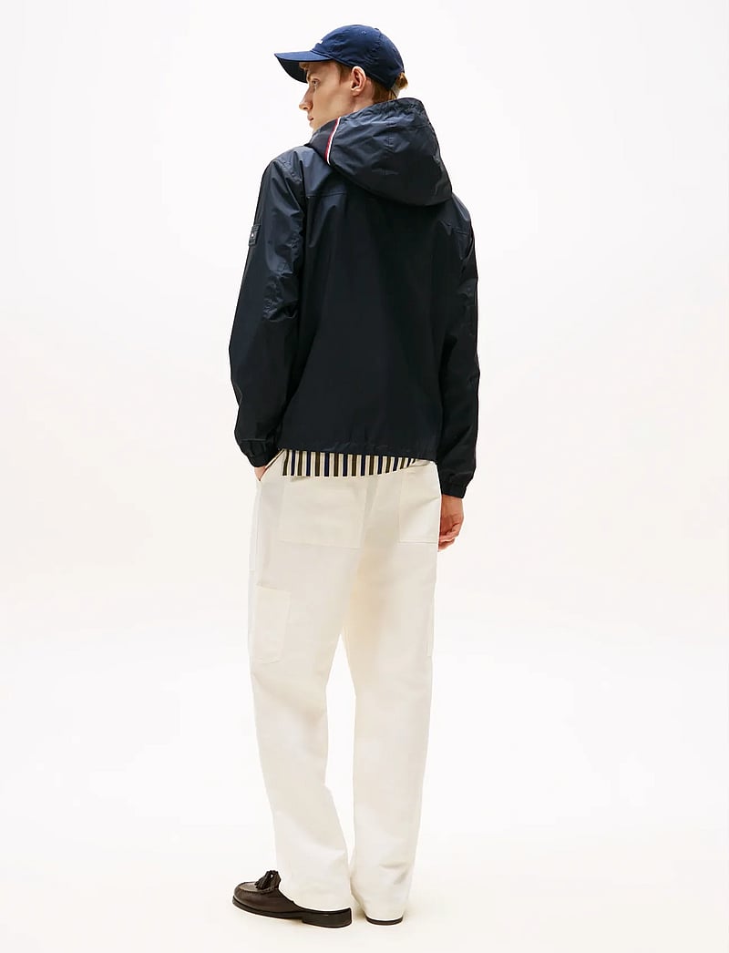 Tommy Hilfiger - RWB HOODED JACKET - light jackets - desert sky - 3