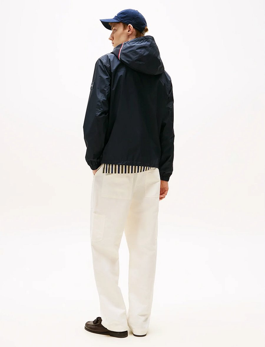 Tommy Hilfiger - RWB HOODED JACKET - forårsjakker - desert sky - 3
