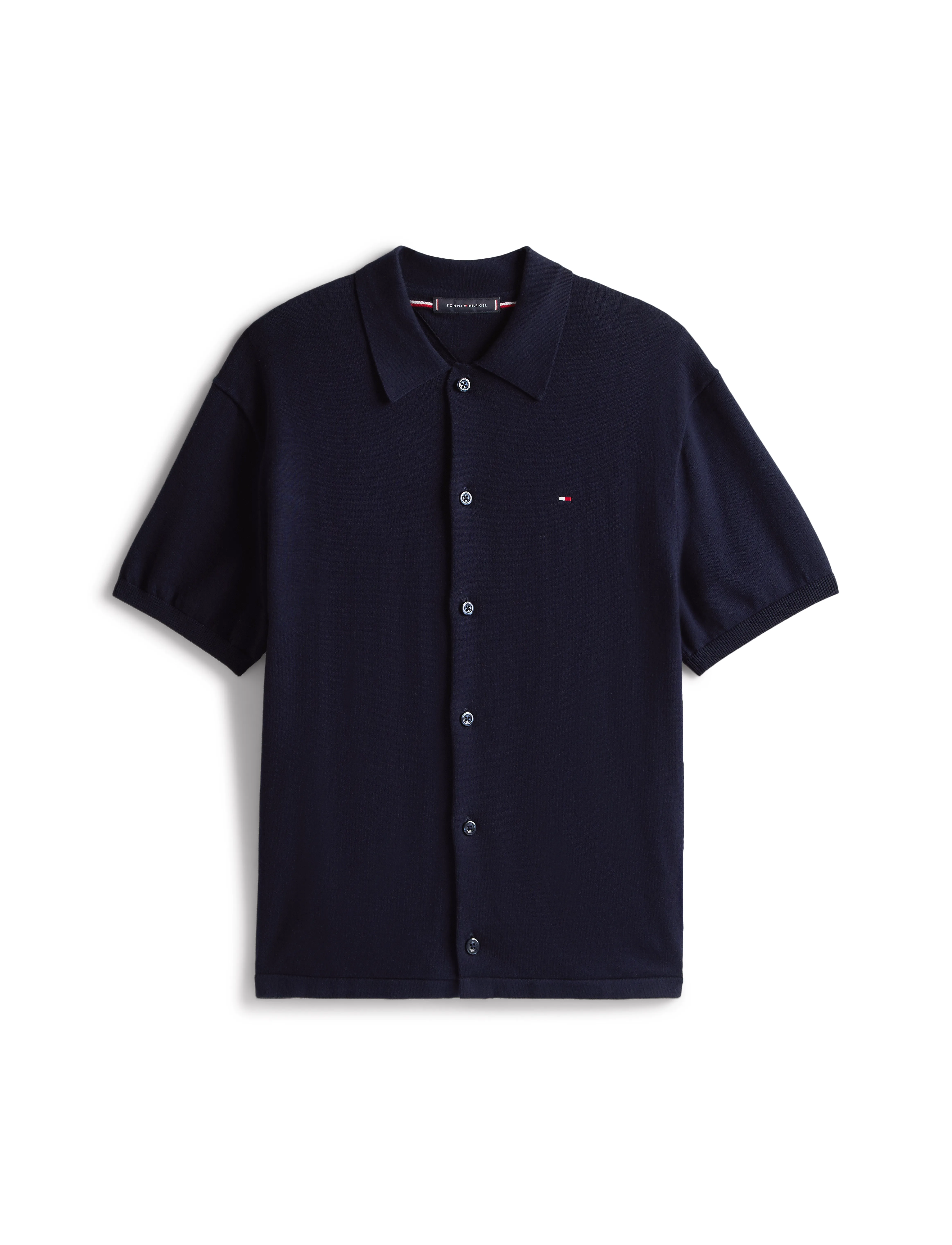 TOMMY HILFIGER Essential Cotton Ss Over Shirt overshirts herr – bild 4
