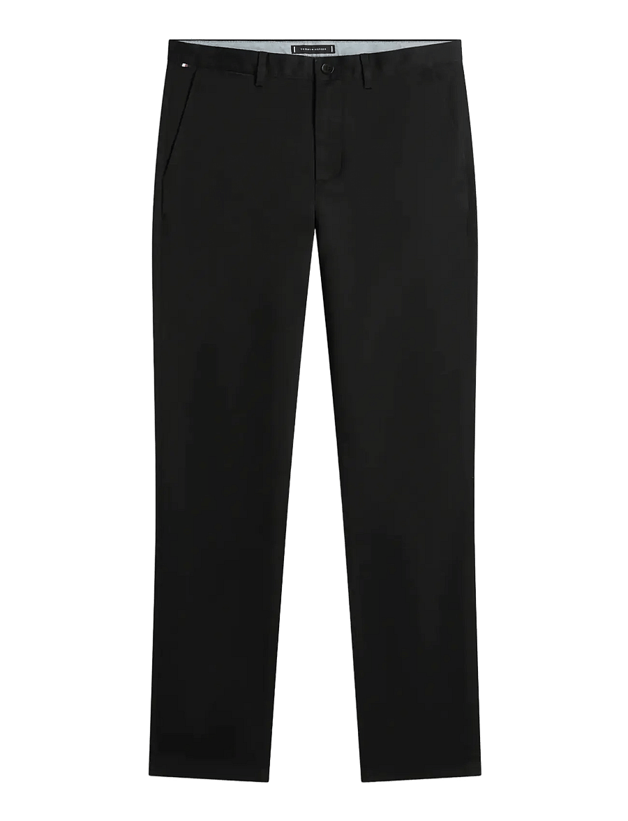Tommy Hilfiger - DENTON ESSENTIAL TWILL - chinos - black - 1