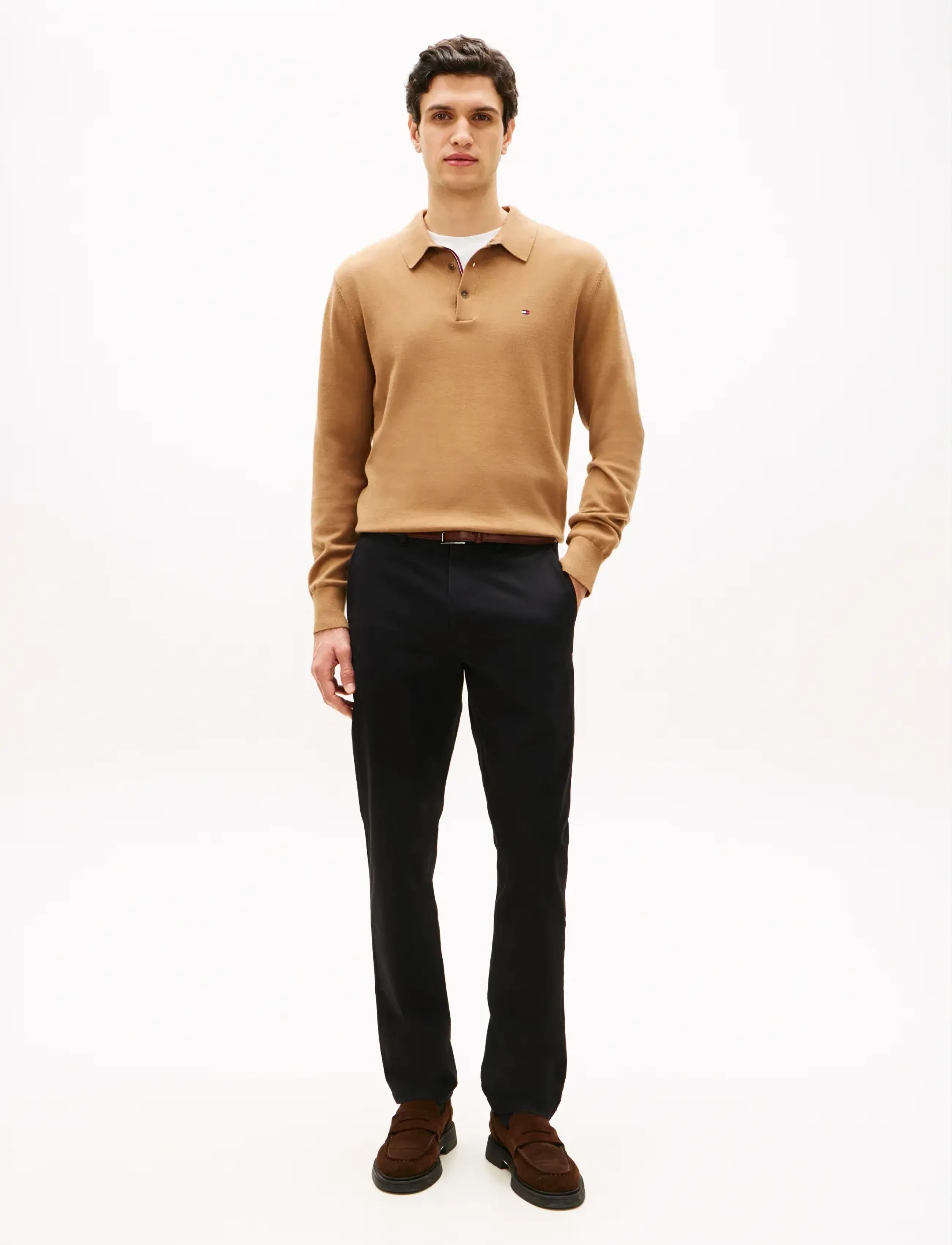 Tommy Hilfiger - DENTON ESSENTIAL TWILL - chinos - black - 3